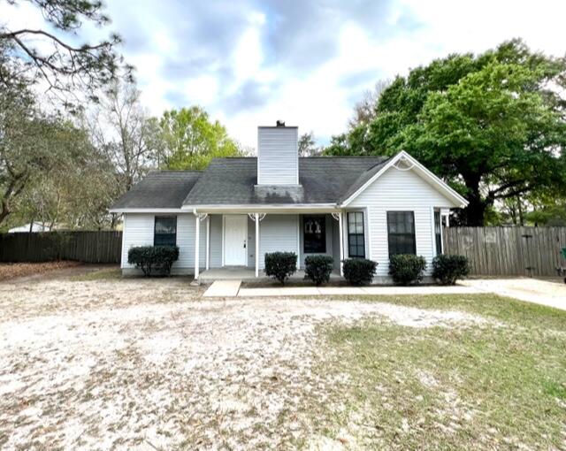 Available 03/13/2023...Cute Florida Cottage in South Crestview with easy access to bases, beaches, and shopping. 3/2 floor plan with newer paint and carpet. HUGE lot with lawn care included in the rental rate. Separate dining area, spacious kitchen and separate laundry room. The master bedroom is large with double vanities and nice ceramic tile shower. Guest rooms are spacious and guest bathroom. Wood burning fireplace for winter in Florida and yard building for storing lawn equipment. No inside smoking or vaping. Pets will be allowed with owner approval and $400 non-refundable pet fee.  Minimum 600 FICO credit score required in addition to meeting applicant rental criteria.