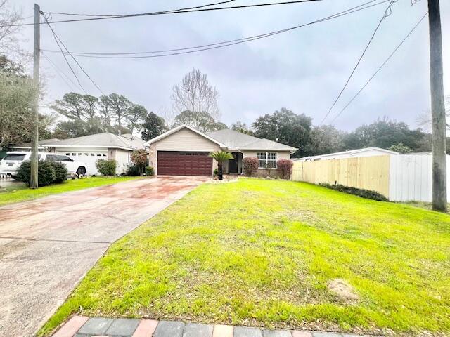Available Now! Pets considered with Owner approval 

Welcome to this charming 3 bedroom, 2 bathroom home located in the desirable area of Niceville, FL. This house features a spacious living room with a cozy fireplace, cherry look flooring throughout, and a kitchen with plenty of dark cabinets, granite countertops, stainless steel appliances, and a convenient breakfast bar. The comfortable sized bedrooms offer plenty of space for relaxation, with the primary bedroom boasting an en-suite bathroom and walk-in closet. Step outside to the covered patio and fully fenced yard, perfect for outdoor entertaining or simply enjoying the fresh air. Don't miss out on this wonderful opportunity to make this house your new home! **All pets are registered via pet screening, and all assistance animals are verified through the same screening process.**

**Carpet cleaning (if applicable) & Admin Fee charged **

Tenant to verify all data. Please contact Sound Choice Real Estate to schedule a showing- 850-389-8533.

***Approval is based on several factors as follows***
- Rental History and Verification
- Employment History and Verification
- Credit History
- Criminal Background & Terrorist Database Check
- Pet Verification