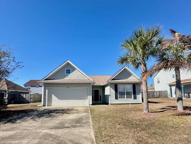 AVAIL: 6/1. SEC DEP = $1,775 - can be broken up in 2 mo. installments if qualified. NO PETS/SMOKING ALLOWED. PRETTY HOME SOUTH OF I-10! Qtr. pest control included in rent! Close & convenient to EVERYTHING- schools, shopping, restaurants & bases- only 4 miles to Duke Field! Nice neighborhood w/ decorative mailboxes, street lights, underground utilities, playground & neighborhood watch. LVP flooring throughout, no carpet! 2 car garage off kitchen features an auto garage door opener & attic w/ pull down stairs for storage. Kitchen features a breakfast bar, plant ledges, pantry & breakfast nook. Inside utility closet off kitchen w/ shelving. Sunroom off living room would make a great office, workout area, kids play room, man cave, or den. Split bedroom plan for extra privacy! Nice master suite w/ double vanity sinks, garden tub, separate shower & walk in closet. All electric & energy efficient! Please note: the yard is not completely fenced, open on the sides. Welcome home!