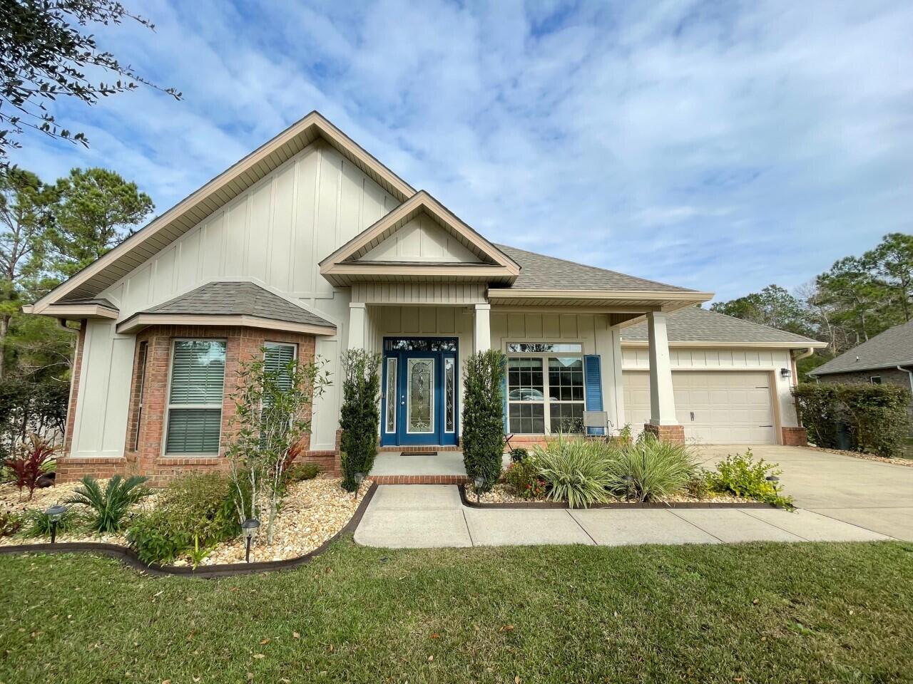 Under Contract with a 72 hour kick-out clause. 236 Windchime Way is PERFECT for any buyer with a proclivity for UPGRADES!! Notably over 3100 sqft with a 2 car garage in the amenity packed community of Hammock Bay, this home has it all! 
Upon entry you are hosted by a large formal study to the left with French doors and a full formal dining room to the right. Featuring a highly desired split floor plan with 5 total bedrooms, this home has a massive en-suite Primary with a walk-in shower, garden tub and spacious walk-in closet.  NEW Hybrid Resilient Flooring has been added along with NEW interior paint. Enjoy a large kitchen with stainless steel appliances, granite countertops, and a very ample walk-in pantry.  The screened in back patio and spacious backyard are facing a wooded nature preserve providing added privacy and serenity.  
Thelot also features all NEW landscaping with wild jasmine, lemon trees and more.  
As an extra BONUS, take comfort with a NEW full home Generac generator installed early 2022 along with all NEW gutters and NEW irrigation system.  
Schedule your showing today and see this one for yourself! 
Information contained within this listing such as square footage, is deemed to be accurate but is not guaranteed. Buyer to verify.