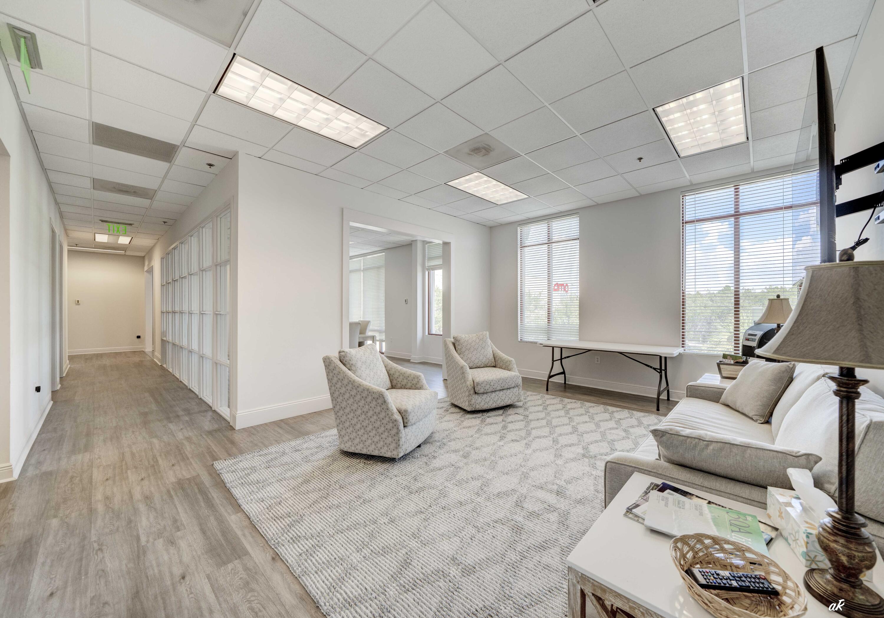 Premier Office Space for Lease at Destin Commons.
Elevate Your Business in Destin's Premier Lifestyle Destination.

Discover a rare opportunity to establish your office within Destin Commons the Gulf Coast's leading open-air shopping, dining, and entertainment center. This move-in ready professional office space is fully built out and thoughtfully designed to meet the needs of modern businesses seeking both functionality and prestige.

Property Highlights:
Turnkey Office Suite featuring a welcoming reception area, three private offices (larger spaces easily convertible to conference rooms), a break room, and an open collaborative area.
Flexible Layouts available on both the first and second floors of the East (C) Building. Ample & Convenient Parking just steps from your door.
24-Hour On-Site Security, ensuring safety and peace of mind.
Prime Location surrounded by upscale retailers, fine dining, and hotels all within walking distance.

Why Destin Commons?
Destin Commons offers more than just an address it's an experience. Impress clients and attract top talent with an environment that seamlessly blends work and lifestyle. Enjoy the convenience of nearby Starbucks, numerous restaurants perfect for working lunches, and endless shopping and entertainment options all within one of Destin's most recognizable destinations.

Seize the Opportunity
Join a thriving community of professionals and retailers in one of Northwest Florida's most desirable locations. Whether you're launching, relocating, or expanding your business, this space at Destin Commons delivers the perfect balance of prestige, accessibility, and energy.

ELEVATE YOUR BUSINESS AT DESTIN COMMONS, WHERE WORK MEETS LIFESTYLE.