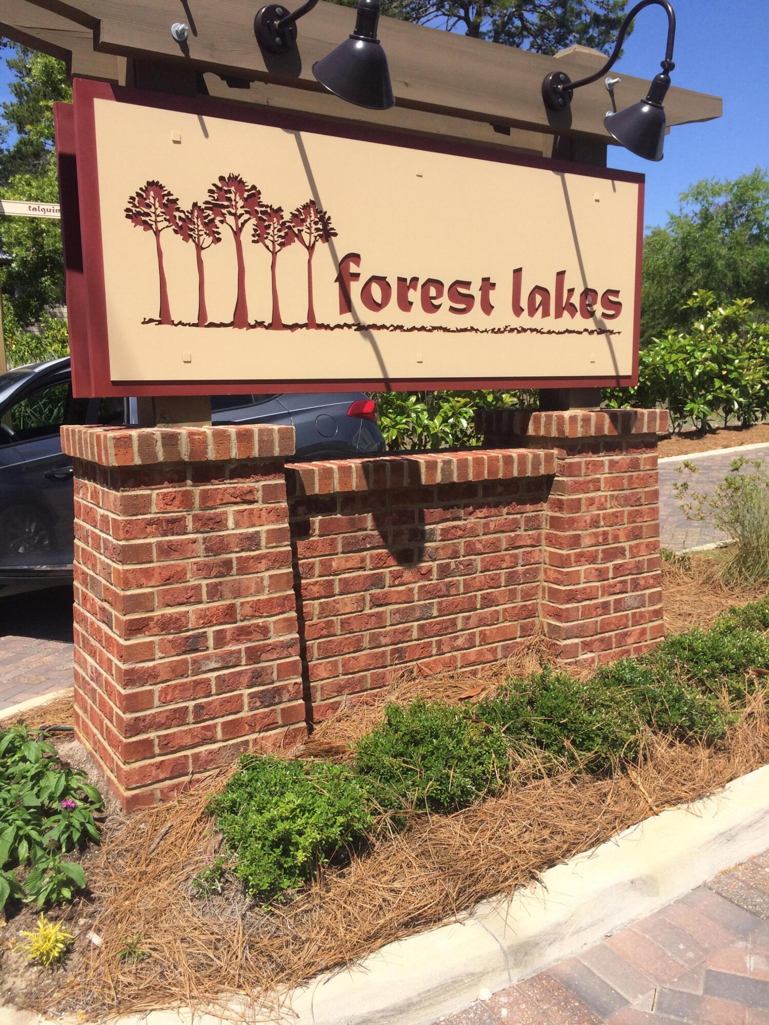 Forest Lakes is a serene neighborhood of upscale Florida cottages boasting a beautiful private lake and dock, right on 30A in Blue Mountain Beach. This highly desirable lot provides an outdoor oasis as it backs up to preserve area. One of the larger lots available at this time, its also the lowest priced! No build out time. As a Forest Lakes owner, you'll enjoy community walking trails, playground,  large pool and adjacent covered gathering space with massive fireplace and outdoor grill. Stroll onto the 30a bike path and explore the entire beachside scene with gorgeous sugar sand beaches plus nearby shopping and dining.**Buyer is responsible for personally verifying details about this property. Any information contained in this listing believed to be accurate but is not guaranteed. **