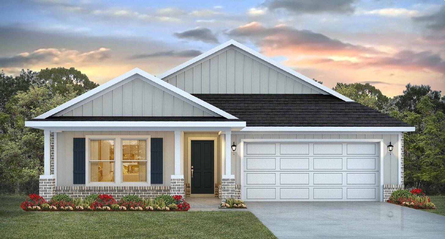 Welcome to Deer Ridge Crossing in Gulf Breeze, FL! The stunning Riverside floor plan boasts 5 bedrooms and 3 bathrooms with a 2-car garage. Outstanding & spacious floorplan. Stunning Quartz countertops in kitchen and baths, all stainless-steel appliances, gorgeous EVP wood look flooring & plush carpet in the bedrooms. The Smart Home Connect System includes several Smart Home convenient devices. Upscale home with great curb appeal. Convenient Midway location. Must see!