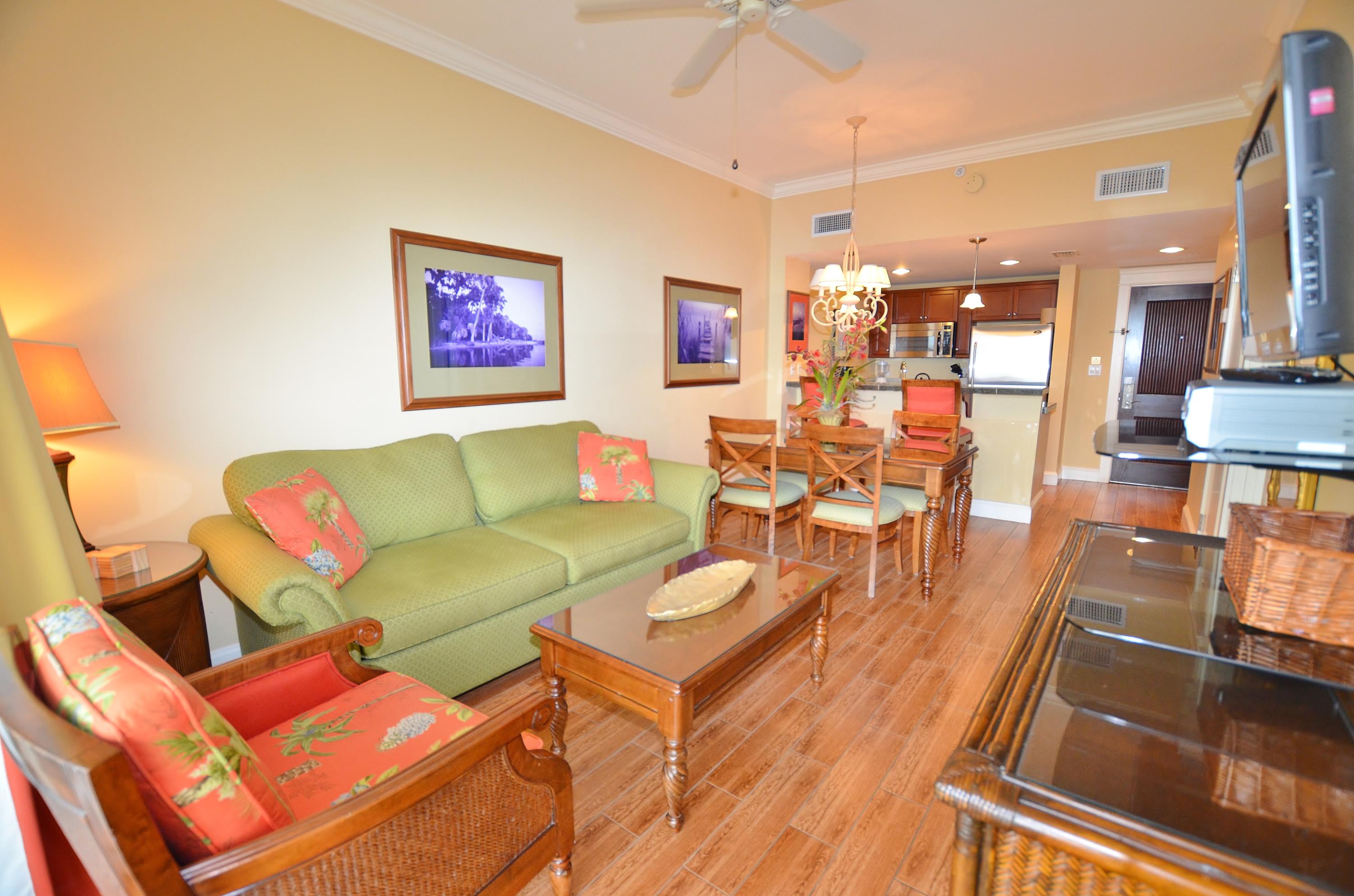 Come see what all a Resort Community has to offer. Amenities included with the lease of this home are daily kayak, bike and boogie board rentals. Daily tennis court time, fitness club access (with spa and steam rooms), access to the resorts three pools, and discounts on golf and beach set-ups are also included. This is in addition to any amenities specific to this property's neighborhood and is an exclusive offering with this listing. An Administrative Amenity fee may apply.