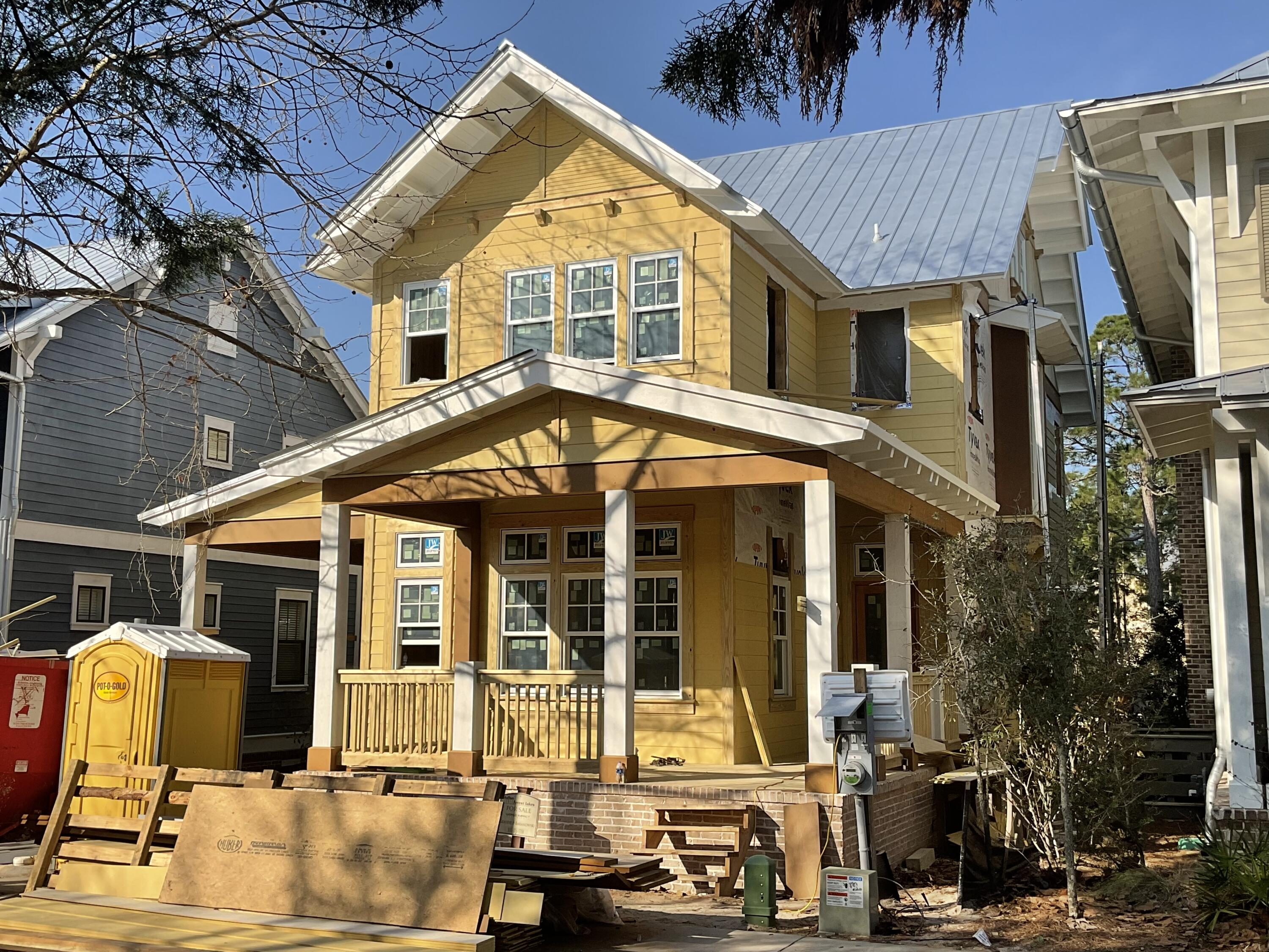 30A NEW CONSTRUCTION, Don't miss out on one of the few Lakeview homes  in the gated community of Forest Lakes perfect time to choose your interior finishes This custom home will be completed in SPRING 2022 .Endless upgrades ,Impact windows and doors ,vaulted ceiling's in the  master  bedroom, walk-in closet's shiplap stair walls and accent bedroom walls.
Gourmet kitchen with  shaker style cabinets  and vented hood  .
Mahogany front door with smart locks  
and so much more ......
Enjoy the Amenities , the lake which boasts catch and release fishing
, Olympic style pool with  picnic area for grilling  ,  walking trails through nature preserve/lake area and playground for kids. 
Come Enjoy the warmth of 30A the  BEACH ,FOREST & LAKES. BUY NOW!!!