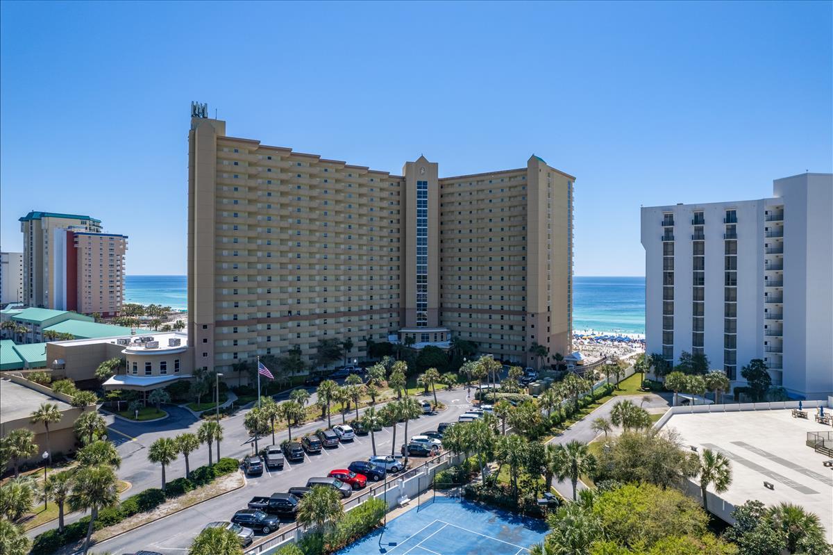 Non rental corner unit located on the 8th floor with fantastic views of the gulf and the bay.  Corner unit means less noise and additional windows to provide better views and lighting than the other ones in the building. The owners have used this as second home since they bought it and has been well maintained and shows well. Pelican Beach is a sought after building as centrally located in Destin with onsite, pools, tennis, restaurant, and more for people to enjoy. Rental projections are 54 to 65k as the unit currently shows and with upgrades in the 65k to 78k range. These units seldom come to market and don't last long.