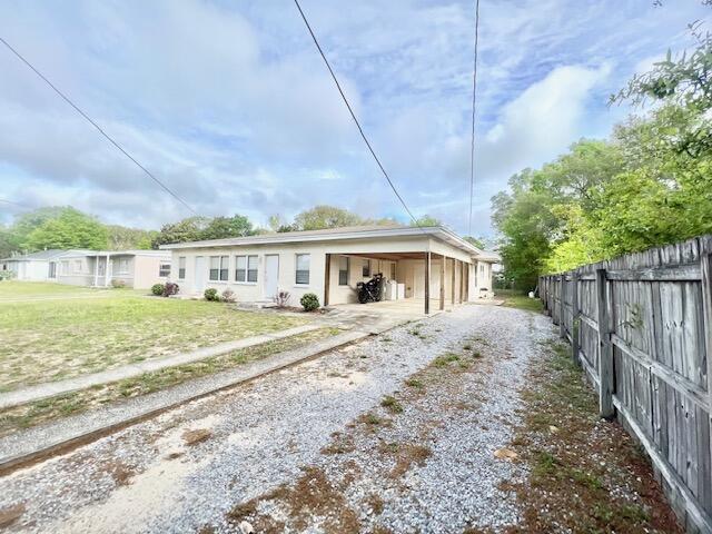 *Available April 12!*

Great location for this spacious one bedroom unit close to Eglin AFB, Destin beaches, shops and NW Florida Regional Airport. Galley Kitchen has tile, living room and bedroom have laminate wood flooring. Bathroom is spacious. Kitchen has stove, refrigerator & microwave. Washer/Dryer shared with other two units. Rent includes water/sewer/trash collection & yard maintenance. 

See more for information on Resident Benefits Package

Pets considered with owner approval.
Tenant to verify all data. 
Please contact Sound Choice Real Estate to schedule a showing- 850-389-8533.