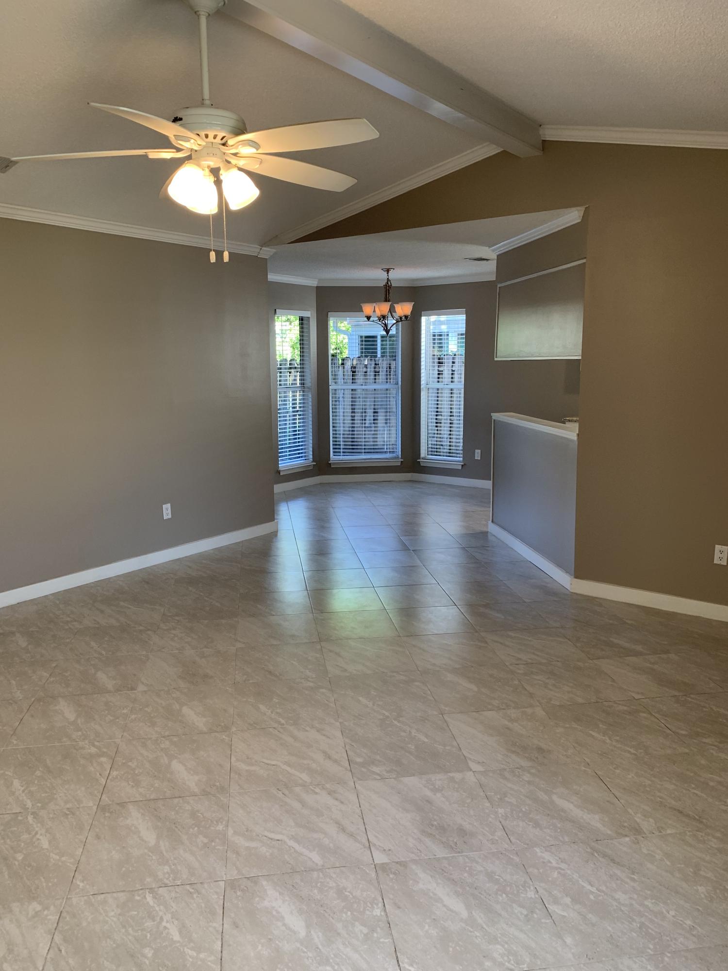 Charming family home in Blue Pine Village. This open and bright 3/2 features all tile flooring, wood burning fireplace, gas stove and other kitchen appliances included (refrigerator not warranted). Tree shaded fenced backyard offers a quaint patio area with fire pit & extra storage shed. Community pool. Owner will consider one medium sized dog or female cat. Any pet must be spayed/neutered and housebroken (NO puppies). Requires a refundable pet deposit and a non refundable pet fee. Uptodate vaccinations required. Tenants also required to carry renter's liability insurance while residing in the home. NO SMOKING! Any person 18 years old or older need to apply separately.