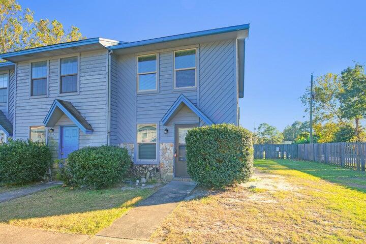 This 2 bedroom 1.5 bath end unit townhome is centrally located in an awesome community which offers a community pool. Unit has washer and dryer hookups. Pets are allowed with a deposit.