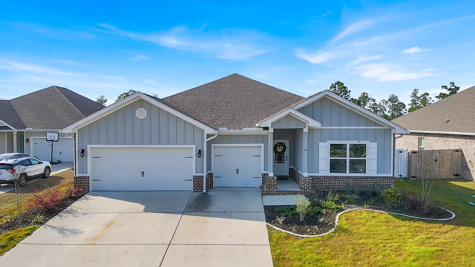 Welcome to this beautiful upgraded 4 bedroom, 3.5 bath, one story home located in the desirable Fanning Bayou community. With a desirable open floor plan, this upgraded home includes plenty of beauty to admire. This home qualifies for 100% financing through the PATH Program. As you enter the home you'll be impressed by the abundance of natural light and the large open spaces, as well as the upgraded fireplace and feature walls through out the home. The spacious family room centers the home and is the perfect gathering place. The sizable kitchen boasts upgraded backsplash, and with the breakfast island, entertaining is a breeze. The split bedroom plan offers everyone privacy while the master suite is the perfect place to relax.  With a large bonus room, this home is equipped to host any size gathering or have a play room, office, or media room. Whether you are looking for a place to gather with family and friends or a place to escape after a long day, this home is sure to impress. Relax in the garden tub, or sit outside and enjoy the nature. Outside there is a large backyard that is perfect for playing or gardening, and a nice sized porch for enjoying. With quick access to the bay, you'll be able to enjoy fishing, boating, or just catching the sunset and all of the nature that Fanning Bayou has to offer. There is a community pool for those hot summer days! This home offers so many extra amenities not found in other homes in the area and is priced to move fast. Don't let this opportunity pass you by - call today for more information or to set up a showing.