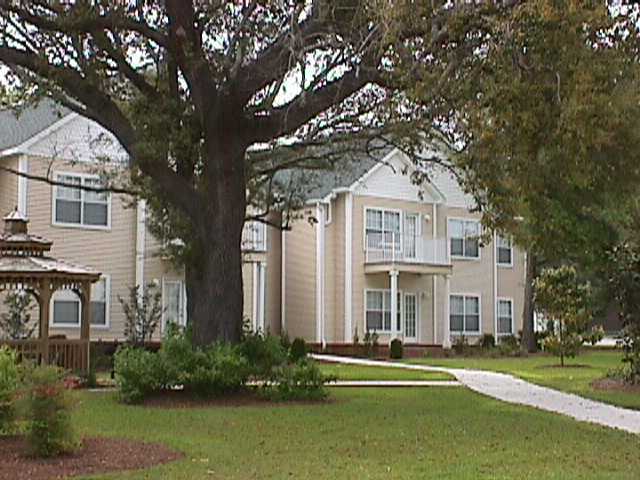 Come take a look at this second floor unit with bay window in the living area which also features vaulted ceilings. The popular Oaks community is conveniently located to schools, the library, a childrens park and military bases.  The condo has six panel doors, ceiling fans, refrigerator, stove, microwave, dishwasher, garbage disposal and new washer dryer unit. Schedule your appointment to see it today.