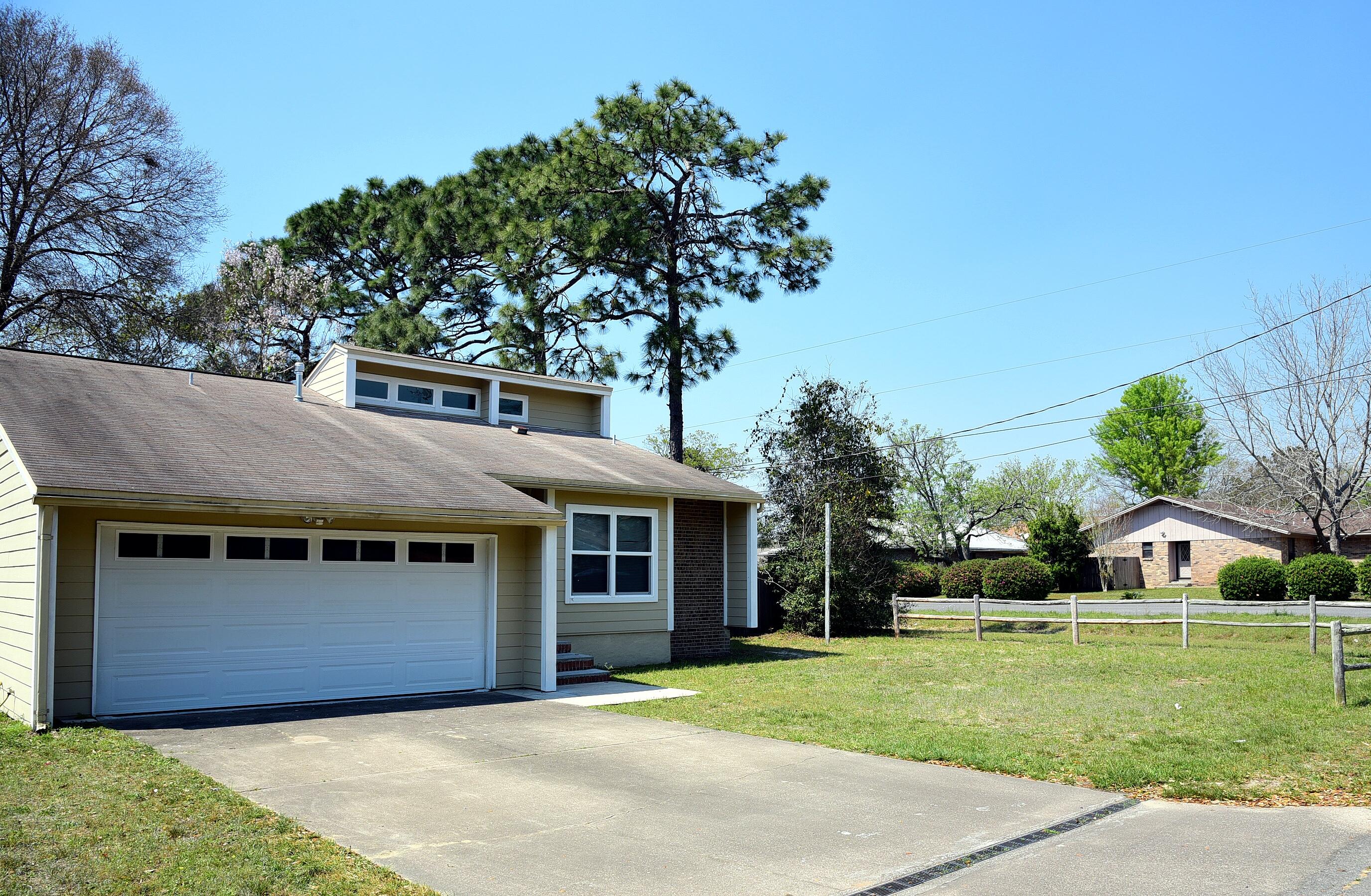 Welcome to 81 Cutter Lane in Shalimar! This charming 3-bedroom, 2-bathroom house boasts new paint throughout, giving it a fresh and modern feel. The vaulted ceilings add a spacious and airy ambiance to the home, while the screened porch provides a perfect spot for enjoying the outdoors. Conveniently located in Shalimar, this house is convenient to shopping, dining, and entertainment options. Don't miss out on the opportunity to make this lovely house your new home!