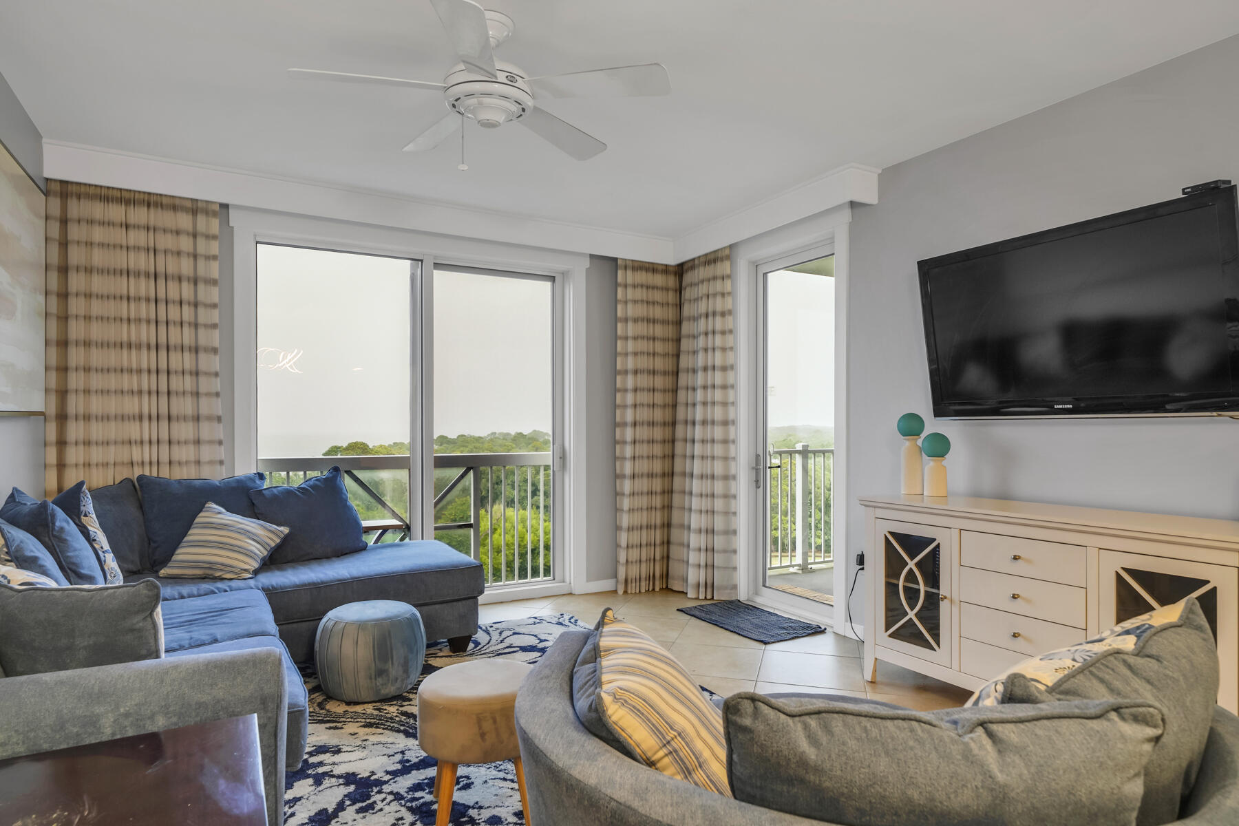 Fantastic Bay Water Views make this a Great Investment or Home to Live the Luxury Resort Lifestyle! Rental Proj. Combined up to 69K+! West Facing Unit makes for incredible nightly Sunsets! Relax on your balcony & take in the gorgeous Views of Sandestin golf courses & lakes too! Lock-off capability gives vacation homeowners flexibility to rent AND enjoy their home, with a studio on one side and a 1-bedroom home on the other. Rent the full place as a 2bed/2bath if you wish for maximum investment.  Spectacular Resort pool area is just steps away. Entertain friends at the bayfront Solstice Club, a private Bayfront entertainment space featuring outdoor cooking area, clubhouse, screened porch, & fireplace. Work out in the fitness room or stroll to the Village at Baytown Wharf for Dinner, Shopping, Drinks, Dancing, Events etc! With more than 7 miles of beaches and lush bay front, 4 championship golf courses, 15 world-class tennis courts, a 226-slip marina, there is Always something to keep you & your family/friends entertained without ever leaving the resort! Even a Free Beach Tram will pick you up from right outside your door and deliver you right at the Private Deeded Beach!  All 2,400 acres on beach side & bay side are accessible by golf cart or bicycle with Miles & Miles of Paths that weave through this pristine oasis that is meticulously landscaped! This Condo has many upgrades to include Beautiful LVP Flooring, New Washer/Dryer, Newer Furniture, and Fresh Paint! The unit comes with a separate storage cage located in the Parking Garage. Don't let this HighClass Living and investment property get away!