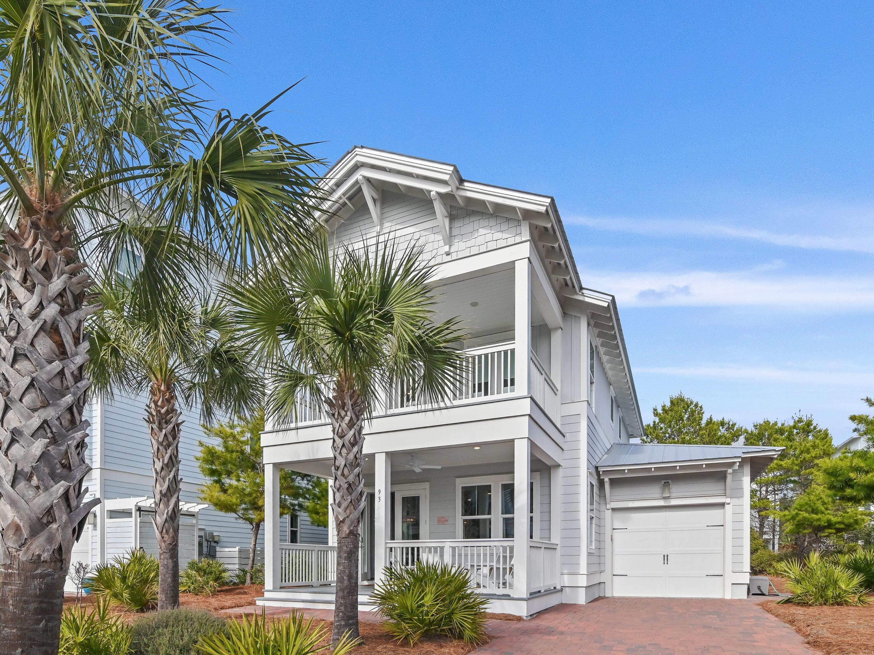 Welcome to 93 E Crabbing Hole Lane - A Relaxed Beachside Retreat.

Nestled in a quiet Inlet Beach neighborhood, this 4-bedroom, 3.5-bathroom home offers a comfortable blend of modern convenience and coastal charm. Built in 2019 and spanning 2,162 square feet, this well-designed home provides an easygoing lifestyle just minutes from the white sandy beaches and everything 30A has to offer.

Inside, an open and airy floor plan welcomes you with plenty of natural light and a color palette that complements the coastal surroundings. 

The kitchen is well-equipped with high-quality appliances, custom cabinetry, and a spacious prep area, making it just as suited for everyday meals as it is for hosting friends and family.