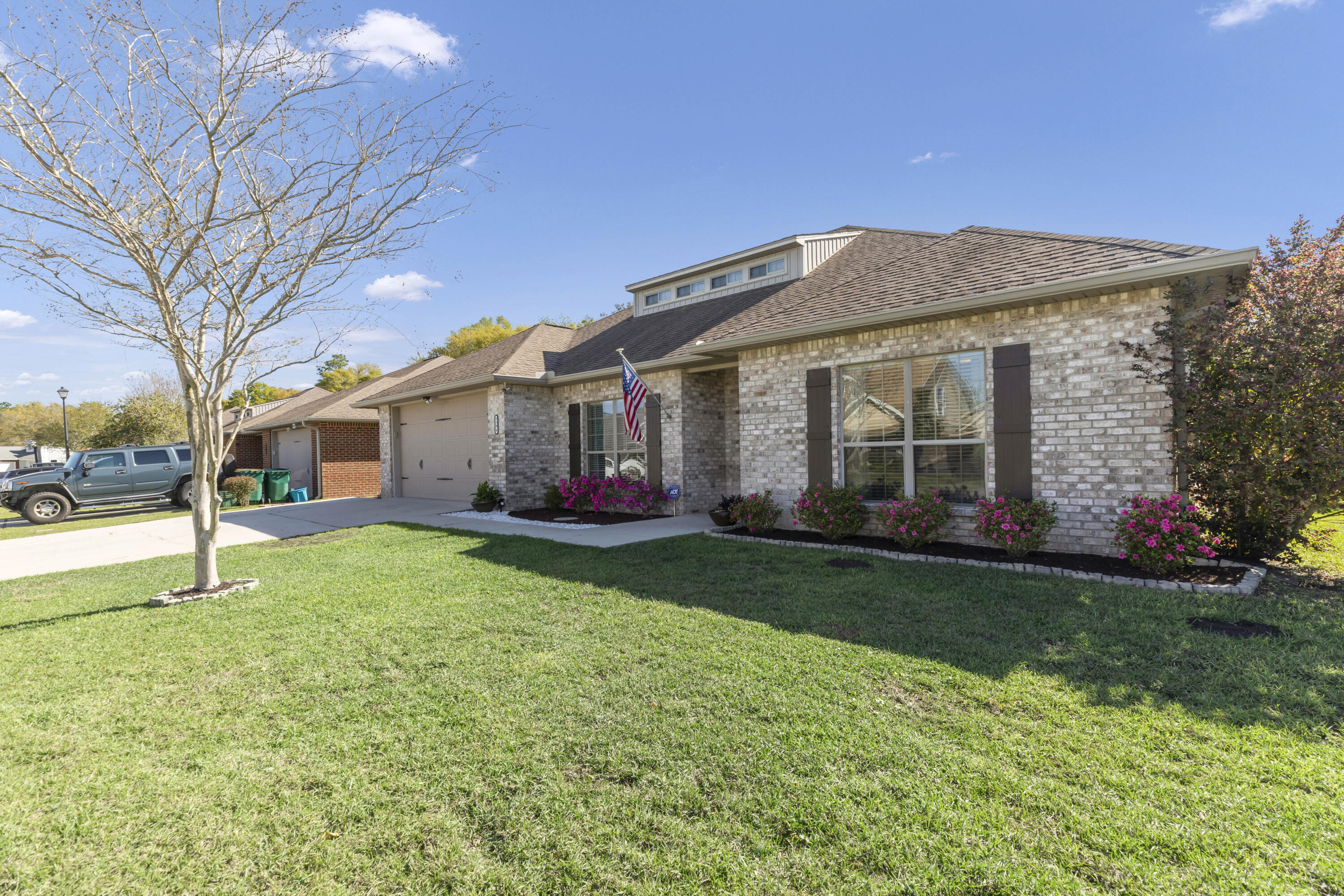 Sellers are offering $10,000 towards buyer's closing costs, prepaids, escrow or interest rate buy down with an acceptable offer. This beautiful 5 bedroom 2 bath home with a large bonus room is located in the neighborhood of Duggan Pond Estates with an open floor plan, formal dining room, breakfast area and large living space this home is a must see!  Beautiful laminate flooring in the living area with carpet in the bedrooms and bonus room, 9 ft ceilings, granite counter tops in kitchen and baths.  The kitchen has a lovely backsplash and a moveable island.  The back patio leads out to a fenced backyard that has a storage shed and above ground saltwater 15ft x 4ft pool.  Be sure to schedule your showing today!