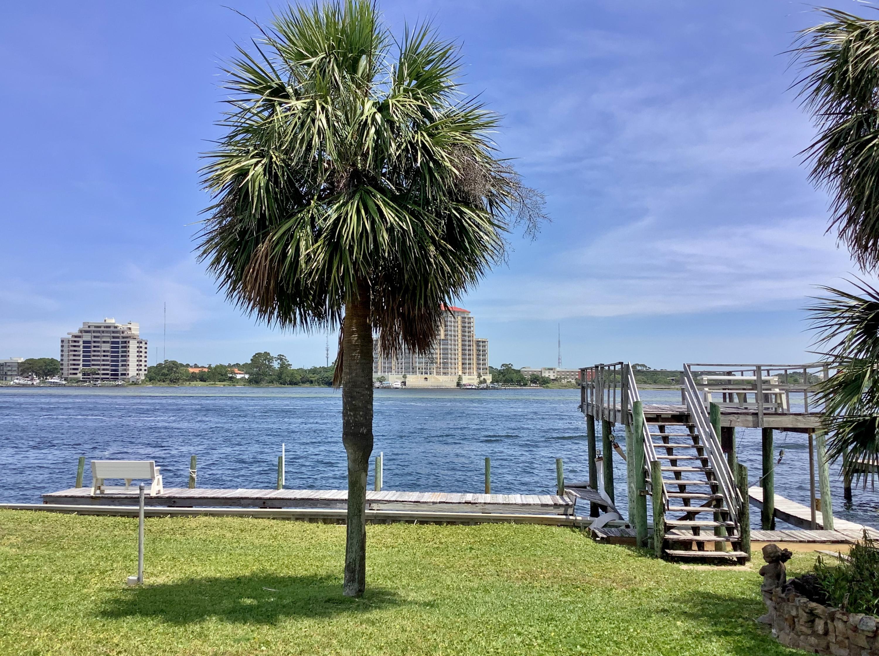 The BEST DEAL on the WATER!! MILLION Dollar Views! Endless Possibilities! 81 feet on the beautiful Intercoastal Waterway. Just a short stroll to the Beach. Locations like this do NOT come around often! This home has great bones and will make an EXCELLENT renovation, or bring your builder and build the waterfront home you've always dreamed of! Selling ''As Is'', but has a dock, with upper deck, boatlift, Sauna inside Master bathroom. Master has a wonderful 12x13 sitting room with deep walk in closet. Home is tiled throughout, and has 2 skylights that let the Sunshine In! Lawn pump, sprinkler system, and well, plus an over sized 2 Car Garage. Come and make your dreams of living on the water a REALITY.  Bring your Boat and Bring your OFFER!