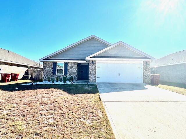 Available 11/10/2023....Desired Redstone Commons pool community! 3 bedrooms, 2 bath open concept floor plan features over 1626 square feet.  This charming property offers spacious living with nice amenities such as granite, kitchen island, LVP flooring in the main living areas.  Fenced backyard, 2 car garage, and covered front porch.  No inside smoking or vaping.  Pets will be allowed with a $400 non-refundable pet fee and owner approval.  Pool community, playground and clubhouse.  Easy commute to bases, beaches and shopping.