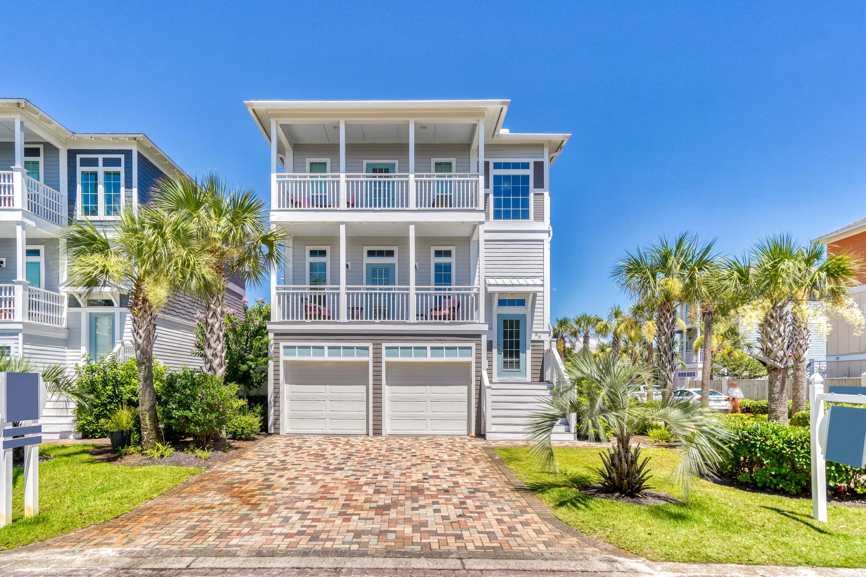 Attention investors, when these come on market they go quickly! Dune Fine is a turn-key, top rental machine with over $134k YTD and on the books for 2021. This investment hits the ground running with instant rental income (just under half still to come - this is peak season)!  Paint updated inside and fully repainted outside this year! This beautiful beachy retreat features gulf views, 4 King / 1 Bunk / 4 Bath, private heated pool, outdoor entertainment area, and golf cart(included). Elegant and modern, carefully maintained, loved by repeat guests for the spacious and luxurious feel. 4K Smart TVs, 2 washer/dryer sets, 3 A/C units (1 each floor), fully furnished and stocked. Close to the beach, dining, shopping, and entertainment. The perfect slice of paradise, for you and your guests!