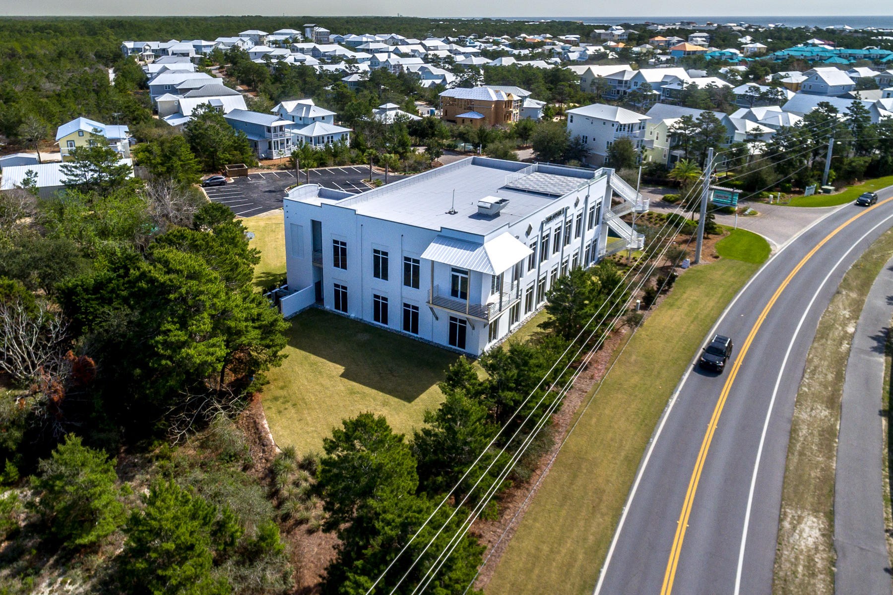 New Executive Office Suites on Scenic 30A Now Offered For Lease! Please view the uploaded floorplan and inquire for further details.