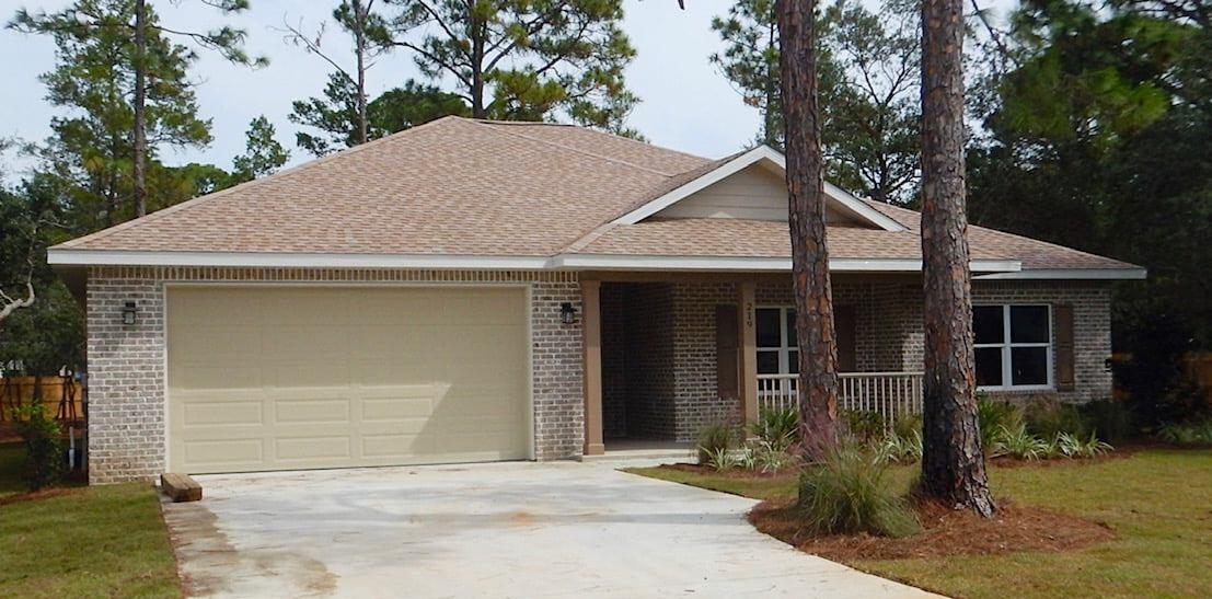 Brand new 4 BR/3BA 1 story home w 2 car garage built by BRW Builders. Smart home panel ready for smart home connectivity. Open-concept kitchen and living room with separate dining room. Kitchen has granite countertops, high end Samsung smart stainless kitchen appliances w blue tooth & wifi capability. Dishwasher-3 rack, Convection/Air fryer oven, farmhouse sink (built in cutting board & strainer) & dimmable mason jar lights for that country feel.  LVP flooring in living areas and master bedroom. Master bedroom looks onto the "park setting' back yard with a large master bathroom which includes large curb less walk-in shower w bench & door that conveniently opens in both directions & a nice deep soaking bathtub. granite double sink, and walk in closet.  One of the additional bedrooms has its own full bathroom. 

Cu-de-sac lot with a spacious front and back yard with room to keep a boat in back yard which builder left the front yard open for the buyer to complete the fence to own lifestyle. The yard has lots of trees, back yard fence has a door making it easy to park a boat in back yard.   Huge 230 sqft southern style covered front porch  & covered back patio 150 sqft. Has room for lots of parking in the long driveway. Construction is complete and ready to move in to.