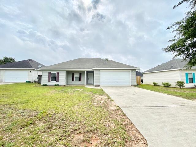 **IMMEDIATE MOVE-IN**
Welcome to this cute Florida Cottage located in Heritage Manor. Minutes from Duke Field, Eglin AFB, and shopping centers! You are greeted by beautiful vinyl flooring through-out the main living areas. Open concept kitchen and living area. Split bedroom layout! Enjoy a morning cup of coffee outside in the HUGE fenced in back yard. Small-Medium pets welcome - breed restrictions apply. Please call Sound Choice Real Estate to schedule a showing 850.389.8533. Tenant to verify all data.