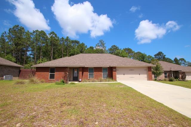 Real Estate Owned REO. This home is located in the highly coveted south of I-10! Privacy fenced backyard. Great family or entertainment open floor plan with soaring ceilings in the main area. The kitchen is open to the living room and features modern cabinets, beautiful counter-tops, large pantry, and stainless appliances to include smooth-top range, dishwasher, & OTR microwave. Master suite with double quartz top vanity, large walk-in closet, & private water closet. The flex room in addition to the bedrooms offers a great additional space. Split floor plan. Low maintenance brick home. This property may qualify for Seller Financing (Vendee) Call to take a look at 270 Cassady Lane today.