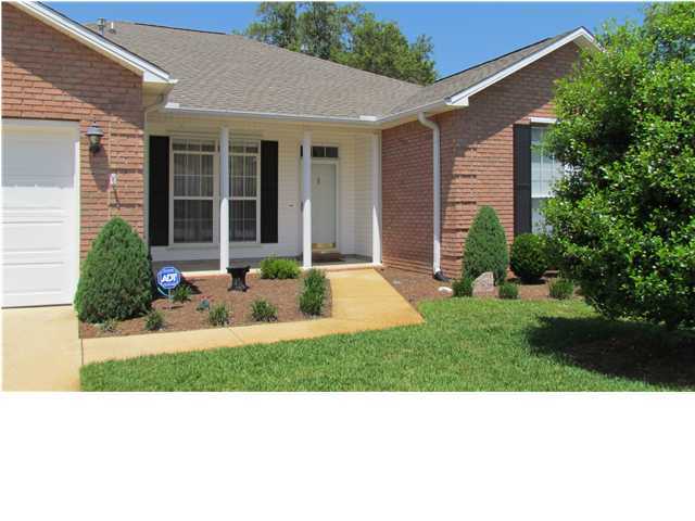Beautiful pristine house on lush landscaped lot in Bluewater Bay. Convenient to Merchants Walk, Bluewater Elementary School & Mid Bay Bridge. Kitchen features stainless appliances, tile floors & granite counter tops. Florida room is heated and cooled. House has custom drapes and fixtures plus laminate wood flooring! Master bath has relaxing jet tub, separate shower and double sink. Master suite has large walk in closet. Home has non-warranted washer & dryer for tenant use. Absolutely no pets & no smoking. Any person 18 years old or older must complete separate applications. Renter's liability insurance required. Refrigerator in garage not warranted, ice maker not warranted in house refrigerator, jetted tub not warranted, AC unit in FL room not warranted.