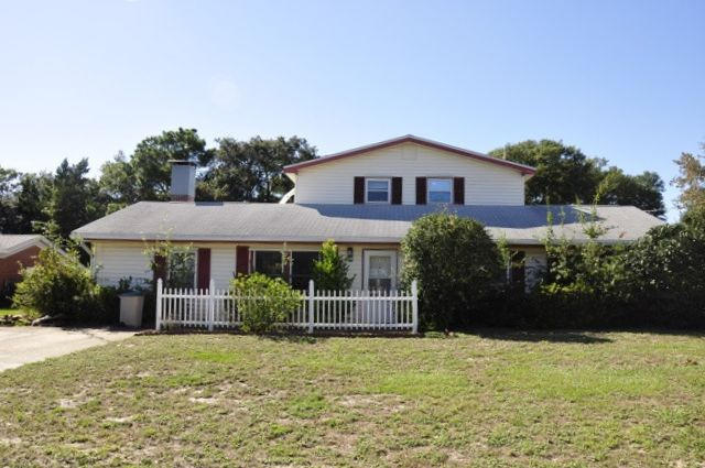 REO. If you are in need of extra rooms and space, this home may be the one for you! This home features SIX BEDROOMS and boasts 2,434 square feet of living space. This home is in an incredible location as it is located close to both Eglin AFB and Hurlburt Field, parks, shopping, beaches, and is within walking distance to schools. Being sold AS IS. Bank of America employees, spouse or domestic partner, household members, business partners and insiders are prohibited from purchasing.