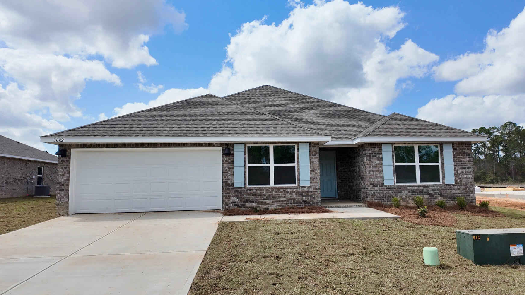 The Sawyer plan is a highly desirable spacious 5 bed, 3 bath, covered patio, 2 car garage with irrigation system & gas tankless water heater. Striking wood-look flooring & PLUSH carpet in the bedrooms. Well-designed kitchen features Quartz Countertops on a large island bar, stainless appliances, smooth top range, built in microwave & large pantry. Roomy breakfast nook & separate dining area. Bedroom #1 & the beautiful adjoining bath features: A double vanity, lg. walk-in closet. Smart Home Connect system is included with several convenient Smart Home Devices. ALL LISTING Pictures, colors, features, and size may vary. Square footages are approximate.
