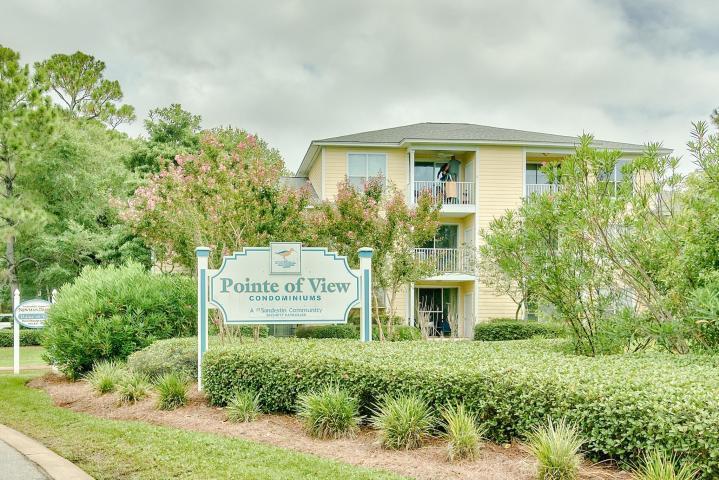Completely renovated GROUND FLOOR UNIT at Pointe of View Condominiums and one of the nicest units in the complex. Updates: Carpet ripped out and replaced with new waterproof vinyl flooring in main living areas and bedrooms, new tile flooring in kitchen and laundry room, new upper and lower cabinets in kitchen, brand new tile backsplash in the kitchen, new quarter round trim baseboards throughout the house, new drywall in hallway/kitchen/laundry room, less than 6-month old stainless appliances: dishwasher, range/oven, microwave, refrigerator, sink, and faucet. Brand new hot water heater and HVAC! Washer/dryer included. Condo to be sold completely unfurnished. 9 ft ceilings with screened in porch, back door porch access, and additional storage. Pointe of View has a community swimming pool and exercise room. Pet friendly community. Perfect for a short-term or long-term rental investment.

The Grand Boulevard Shopping Center is a 5 minute walk from Pointe of View. Restaurants include Starbucks, breakfast at Another Broken Egg, pizza at Grimaldi's, steak at Flemings, Italian at Emeril's, Mexican at Cantina Laredo, Chinese at PF Changs. Fantastic movie theater and Publix grocery store, as well as great shops such as Williams Sonoma, Pottery Barn, and more! The Sandestin Resort is right around the corner that offers nightlife and restaurant options and some of the best golf courses in Florida. Sacred Heart Hospital is walking distance. Buyer to verify all information.