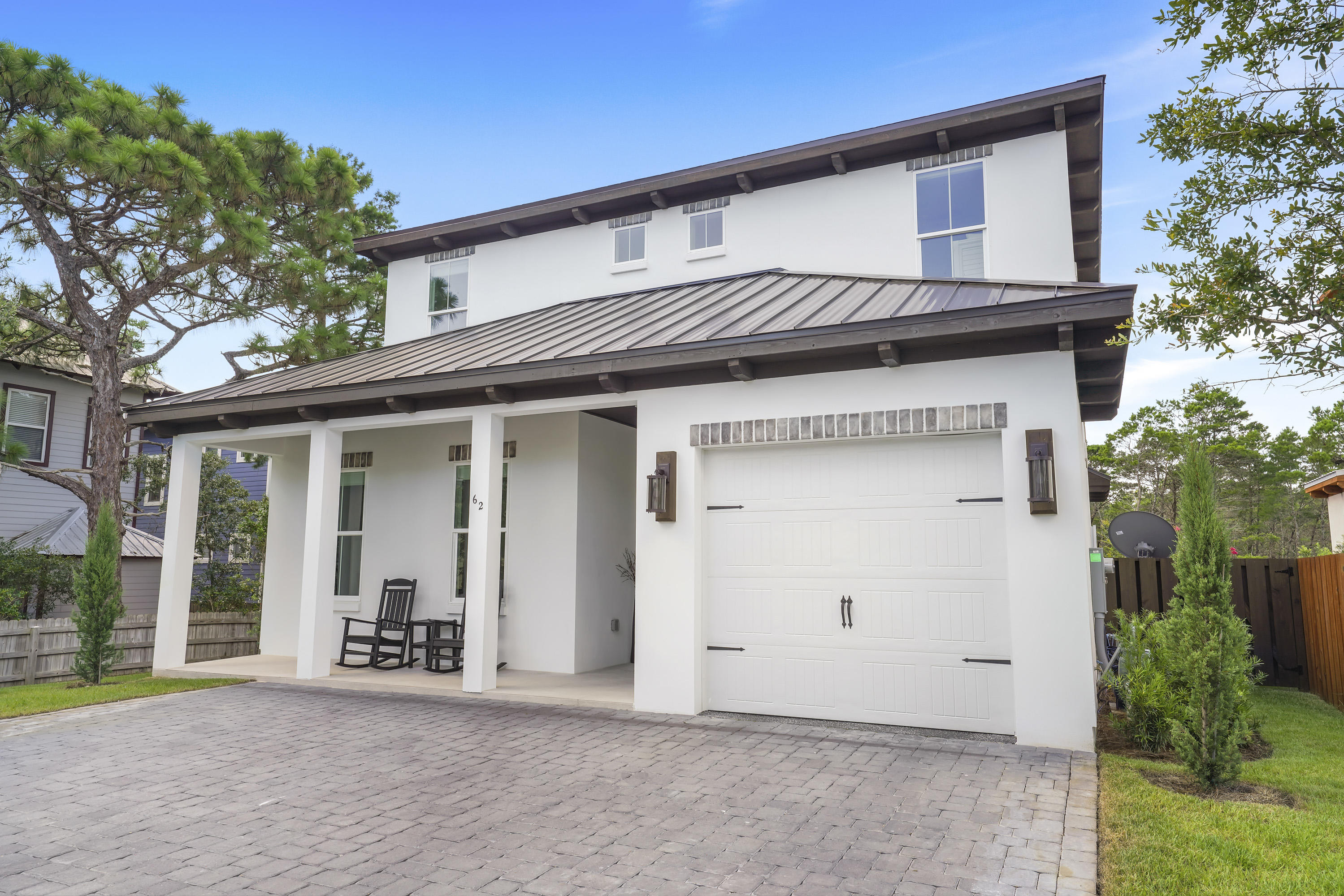 ***Perfect Location***This property (located in a rental community) is within walking distance to the beach, but also tucked away just off 393 for those searching for a more quiet setting. This particular floor-plan is very open and has great flow. The living room features Cedar beams and shiplap to compliment the gorgeous kitchen and dining area.This home also features 2 master bedrooms, one on each floor, two guest bedrooms and a loft space upstairs to finish out a well thought out design. The outdoor area adds a nice touch w/ a covered patio and built-in gas grill. Santa Rosa Retreat is located just north of Gulf Place and the Ed Walline Beach access on 30A, with multiple restaurants (Shunk Gulley, Local Catch, etc.)