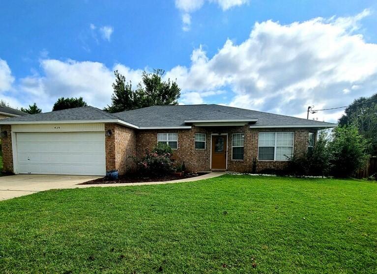 LOCATED SOUTH of I-10 ON MOSTLY LEVELED LOT. REMODELED HOME! NEW ROOF 2020, KITCHEN, BATHROOMS, AC 2018, CARPET 2018. THREE BEDROOM HOME BUT FORMAL DINING ROOM W/BARN DOOR CAN BE USED AS EITHER OFFICE, MEDIA OR BEDROOM CURRENTLY USED AS BEDROOM. GOURMET KITCHEN WITH TILED FLOORS,SOLID SURFACE COUNTERTOPS, NEW CABINETS, STAINLESS STEEL APPLIANCE, PANTRY & KITCHEN ISLAND WITH BREAKFAST BAR. see photos! CABINETS HAVE SOFT CLOSE DRAWERS, PULL OUT DRAWERS, SPICE CABINET & 2 DECORATIVE SHELVES. KITCHEN HAS DEEP DOUBLE COMPOSITE GRANITE SINK, NICKLE PULL OUT FAUCET, NEW DROP LIGHT FIXTURES & A ''POINT OF USE'' HOT WATER HEATER FOR DISHWASHER  LOCATED UNDER KITCHEN SINK.  MASTER BATH HAS TILE SEPARATE SHOWER, TILE GARDEN TUB, BEAUTIFUL SQUARE BOWL SINKS & LIGHT FIXTURES. MUST CLICK HERE FOR MORE.. MASTER BATH HAS TWO WALK-IN CLOSETS AND TILED FLOORS.  SPACIOUS MASTER BEDROOM SUITE WITH NEW CARPET IN 2019 (1 1/2 YEARS OLD). SPLIT BEDROOMS WITH CEILING FANS. FULL BATHROOM HAS BEEN REMODELED WITH NEWCABINETS, SQUARE SINKS, NICKLE FAUCET, MATCHING MIRROR AND LIGHT FIXTURE. LIVING ROOM HAS CATHEDRAL CEILINGS, CROWN MOLDING, 2 PLANT SHELVES AND BUILT IN SURROUND SOUND SPEAKERS. FOYER ENTRANCE WITH GLASS ETCHED FRONT DOOR WITH KEYCODE PAD TO WELCOME YOU IN! SMART HOME CONNECTED TO AIR CONDITIONER UNIT. THE STAINLESS STEEL APPLIANCES IN THE KITCHEN ARE STOVE, DISHWASHER, BUILT-IN MICROWAVE AND AN ICEMAKER PULL OUT REFRIGERATOR. LARGE LAUNDRY ROOM INSIDE. GARAGE HAS AN ADDITIONAL REFRIGERATOR SOLD AS IS AND THERE ARE METAL SHELVES THAT WILL STAY.  FULLY FENCED BACK YARD WITH SPRINKLER SYSTEM AND FRUIT TREES. BARN YARD TYPE STORAGE BUILDING SOLD AS-IS. SEPTIC TANK DRAIN FIELD REPLACED 2020. THIS HOME IS CLOSE TO BASES, SHOPPING AND SCHOOLS. THIS HOME HAS GREAT OPEN FLOOR CONCEPT PLAN AND IS A MUST SEE HOME!