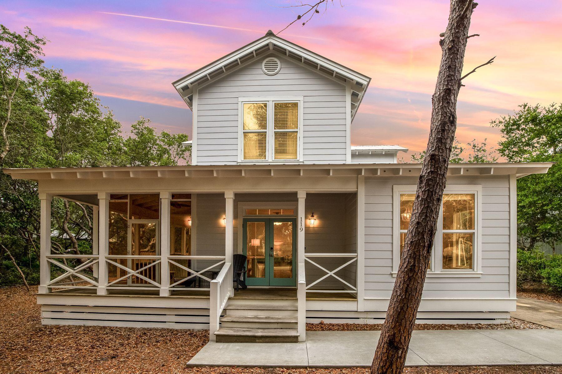 Positioned on a quarter-acre lot in the tranquil Whites Gulfview Estates, this meticulously renovated home represents the pinnacle of coastal living. The property boasts a prime location on the east end of 30A in Seacrest, with a Gated and Deeded Beach Access. Enjoy a bike ride or drive to the vibrant dining and shopping areas from Seagrove to Alys Beach, enhancing its appeal as a personal sanctuary or a lucrative investment property. The home features a welcoming main-level primary suite, complete with double vanities, a garden tub and a newly tiled shower. The kitchen is a chef's delight, recently updated with new quartz countertops and stainless-steel appliances, making it both functional and stylish. Updated furnishings and fresh paint both inside and out add to the allure creating an atmosphere of modern comfort and elegance. The property also includes additional updated bathrooms, ensuring each space feels both luxurious and inviting. Step outside to discover a backyard oasis, designed for both relaxation and entertainment. A private pool and putting green offer endless hours of enjoyment, while a screened porch provides a serene retreat from the lively beach activities, just a stroll away thanks to deeded beach access at the end of the street. Ample parking further enhances this gem of a home, ensuring it's equipped to host gatherings large and small. With its superb location, comprehensive updates, and luxurious amenities, this Seacrest home invites you to experience the ultimate in Gulf Coast living, where every day feels like a vacation.