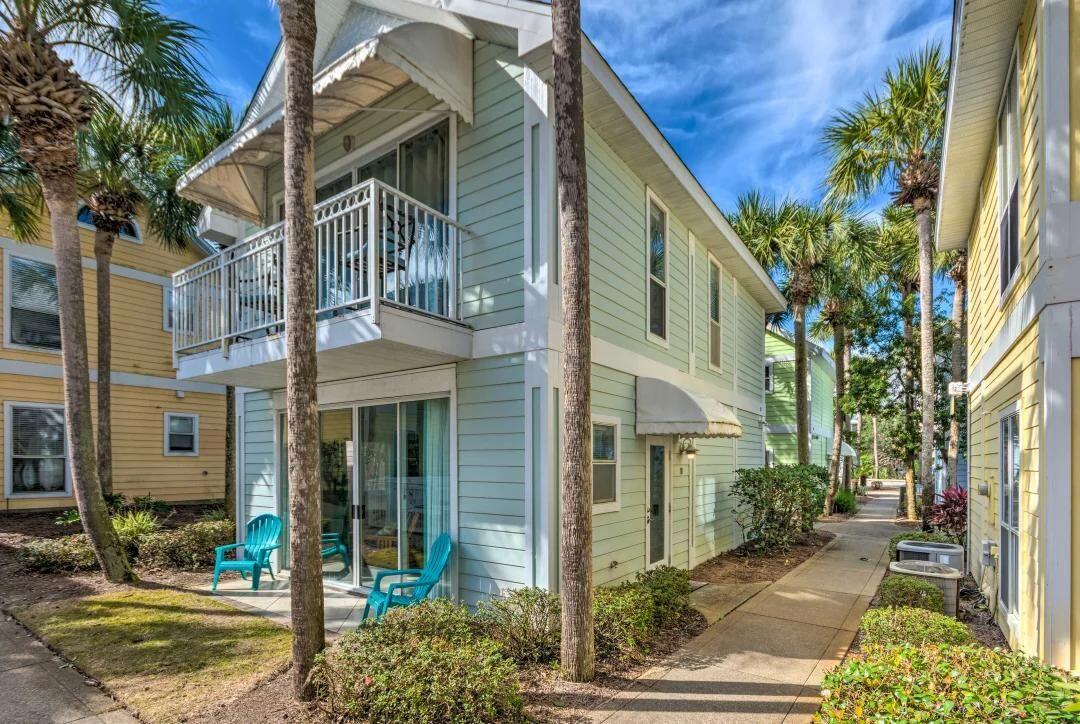 Rarely on the Market and extremely sought after Nantucket Cottages Rental Home just steps from the Gulf/Beach. This unique ''Rental Machine'' Beach Cottage with Pool Views consists of two Separate Lock-Out Units, both Units have a King Bedroom with Bunk Beds in Hall Way, Full Bathroom, Dining Area, Living Room and Separate Entry along with a Balcony on each Floor. Each Unit will Sleep 6 (total of 12).  Recent upgrades include new Furnishings, Kitchen Cabinets, Bunk Beds refaced, both Bathroom Showers, Toilets & Vanities, Wood Flooring on Stairs, Granite Counters, Backsplash and HVAC work completed. TV Cable/Internet and Trash paid by HOA. Delivered ''Fully Furnished and Rental Ready''. Perfect time to start receiving Rental Income immediately. 2022 Gross Rental Income was $90,804!!!
