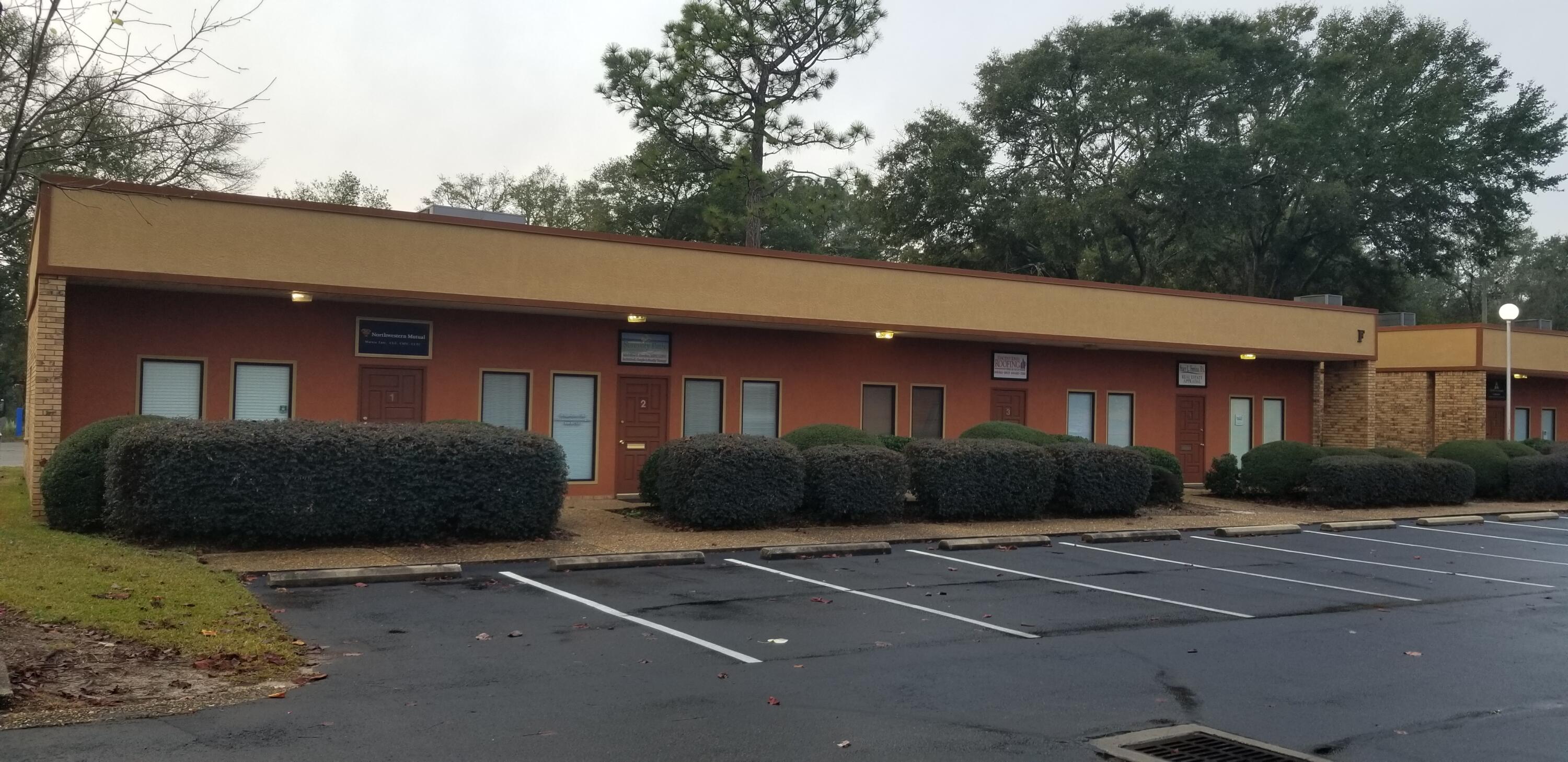 Office has large conference room and waiting area, 5 private offices, storage room, coffee bar, and 3 restrooms.  $95 cam which includes garbage.