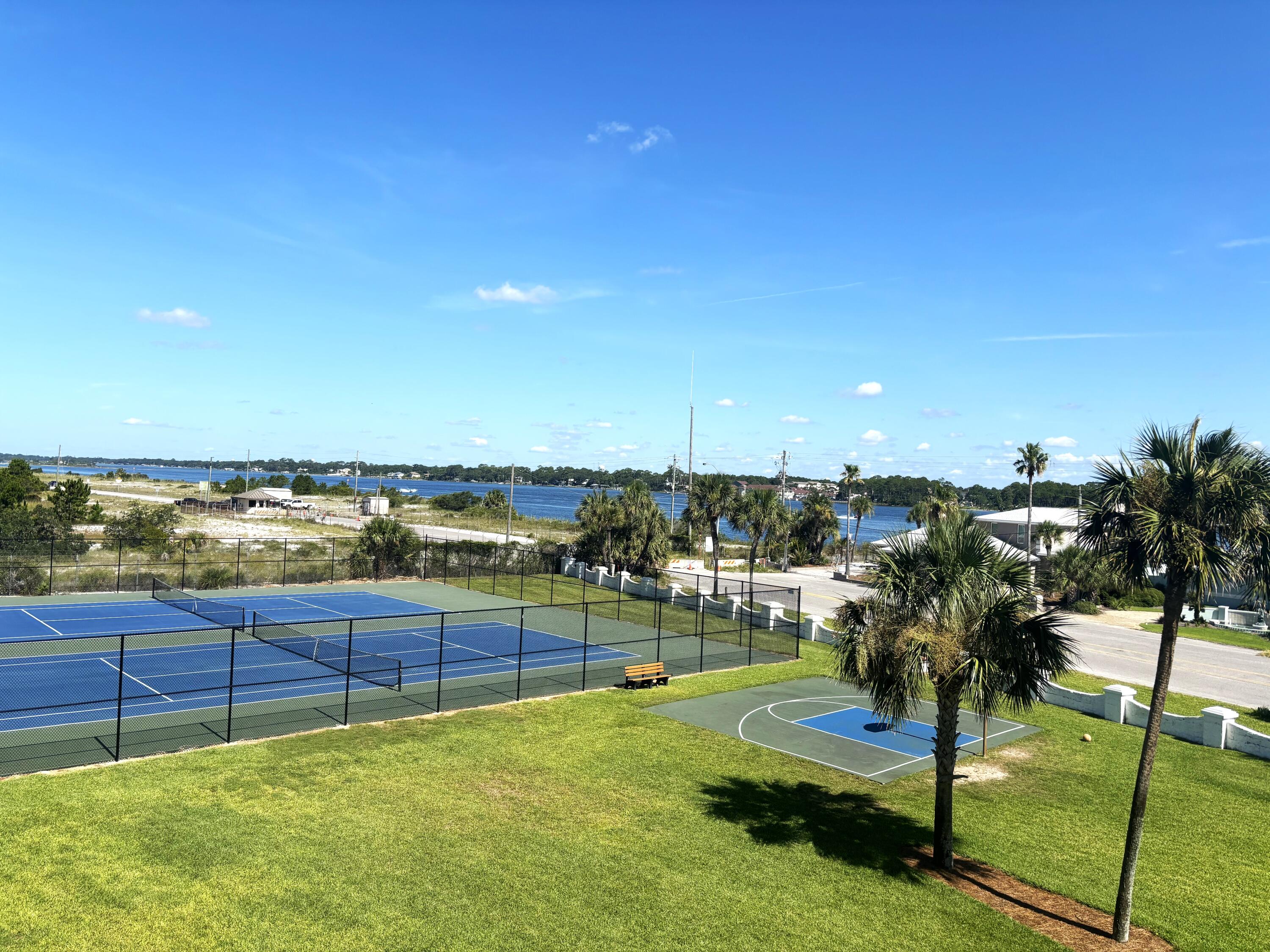 This wonderful condo has a lovely view of the Santa Rosa Sound from the spacious balcony. It's the perfect place to make family vacation memories and you can also cash in $$$ on vacation rentals. New AC, bath, back flush toilet, refrigerator, and updated kitchen and windows. El Matador has lots of green space and some of the least crowded beaches around. Pools, fitness center, pickle ball, sauna , and many other great amenities conveniently located .   Many fun restaurants and attractions in the area. Building 5 offers calm and relaxation and is next to one of the pools, club house, and fitness center. The condo is unfurnished.