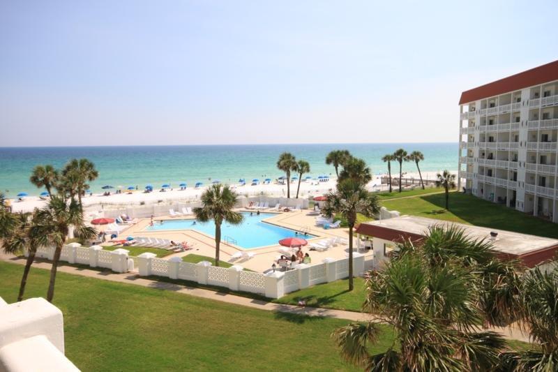 This lovely condo is your passport to the fabulous beach lifestyle. Great view of the beach and the water from your balcony. Lots of green space and some of the least crowded beaches around make El Matador a favorite.  Open floor plan gives this condo nice flow. Granite counter top and stainless steel appliances in the kitchen. Make family  memories and you can also cash in $$$ on rentals.  Amenities include tennis, pools, fitness center, basketball court, and more.  Many fun restaurants and attractions in the area. Buyer to verify all information.