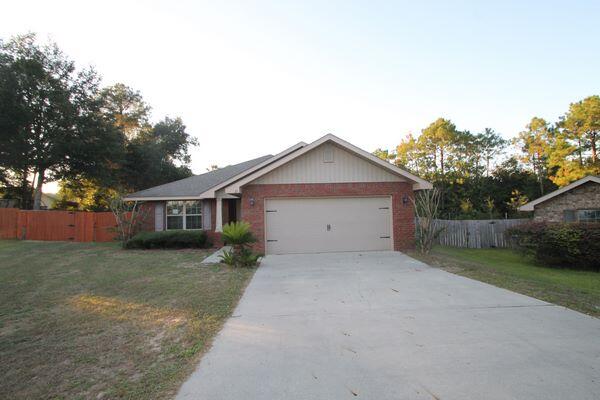 Real Estate Owned. Great Location South of I 10! Nestled in a quiet cul de sac, this all brick 3BR/2BA home offers comfort, convenience, and room to make it your own. Inside, an open floor plan connects the living area, dining room, and kitchen perfect for both everyday living and entertaining. The kitchen features granite countertops, stainless steel appliances, and ample cabinet space. Enjoy meals in the formal dining room or the cozy breakfast nook where memories are sure to be made. The spacious primary suite features a trey ceiling, double vanity, separate shower, and relaxing garden tub. A split bedroom layout adds privacy, while the fenced backyard provides a private outdoor retreat. Near schools, shopping, and dining, call to take a look at 149 Strike Eagle Dr today.