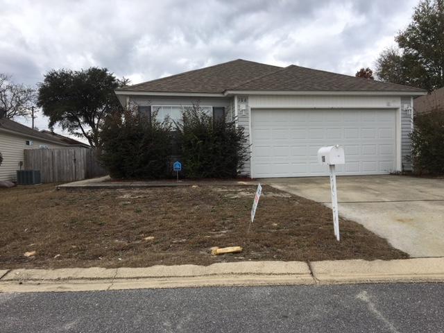 Excellent 3/2 house for rent in Crestview! Tall ceilings, open floor plan, roomy kitchen with built in microwave, newer appliances, and fenced in back yard. Two car garage. Available for immediate move in! Call today to schedule a viewing.