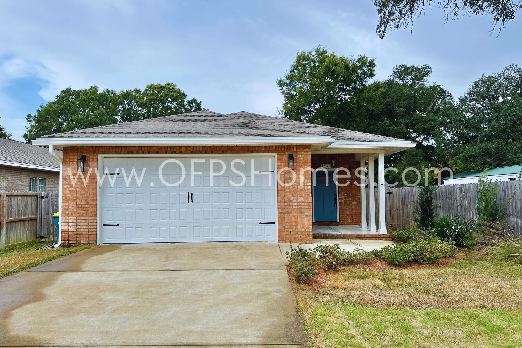 Discover the perfect blend of comfort and convenience in this beautifully maintained 3-bedroom, 2-bathroom home, boasting 1,962 square feet of living space. Located in the highly sought-after city of Niceville, this property offers an exceptional lifestyle with its thoughtful design and prime location.

The home features a large open layout, perfect for modern living, and a fully fenced backyard with a spacious back patio—ideal for hosting gatherings, enjoying quiet evenings, or sipping coffee during serene mornings. The extended driveway and roomy garage provide ample space for parking and storage. Situated in a prime location, this home offers quick access to the highway, the Mid-Bay Bridge, and is just a short drive to Eglin Air Force Base, making it perfect for commuters and those who value convenience.
NO smoking. 600 minimum FICO credit score required in addition to meeting rental criteria. Pets allowed upon approval with a non-refundable pet fee and with a Petscreening.com report.

All applicants are required to complete an application on PetScreening.com regardless of if they own a pet or not. Applicants with an ESA are also required to complete the application.

We also offer a security deposit waiver option for tenants such that they do not have to pay a security deposit upfront. Terms and conditions apply. Review addenda for details.

** Fees Required once an application is approved include, but may not be limited to: Security Deposit, Non-Refundable Fees (cleaning and rekey), $20 Certified Mail Fee, and Pet Fees (when applicable).