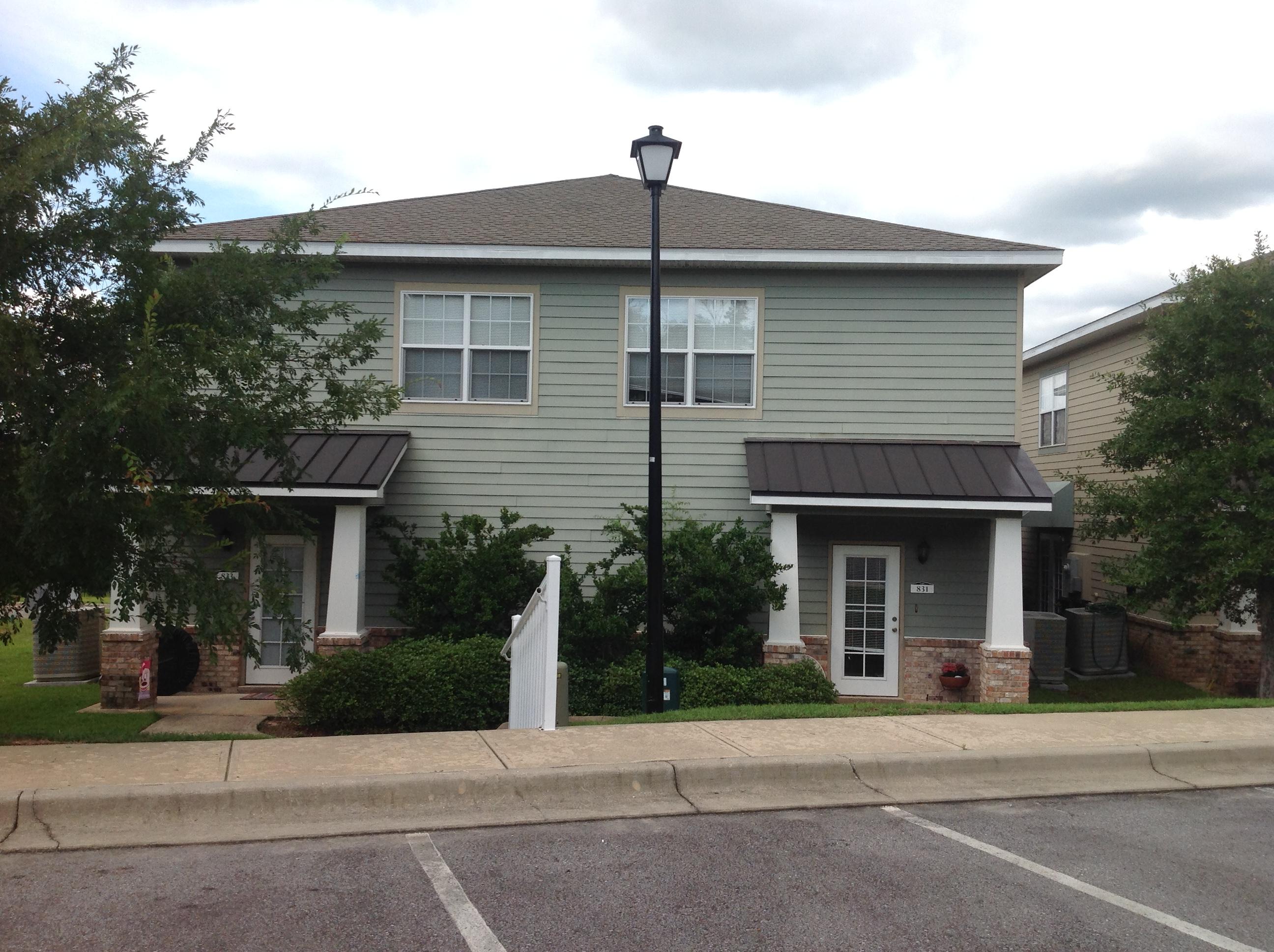 Beautiful townhome community! Arbor Lake is quietly tucked away from the hustle and bustle of traffic, yet centrally located to the downtown center, resturaunts, schools and shopping. Downstairs you will find plank flooring and carpet. A spacious half bath to include a laundry area behind bi-fold doors. The kitchen is top of the line, stainless steel appliances with granite countertops, including a large breakfast bar, and plenty of storage in your cherry wood cabinets. The pantry also holds custom made shelving.French doors are located in the livingroom that lead to a patio for your cookout gear.Upstairs you will find two bedrooms each equipped with their own private bathrooms as well as walk-in closets. An additional linen closet is located in the hall for extra storage.