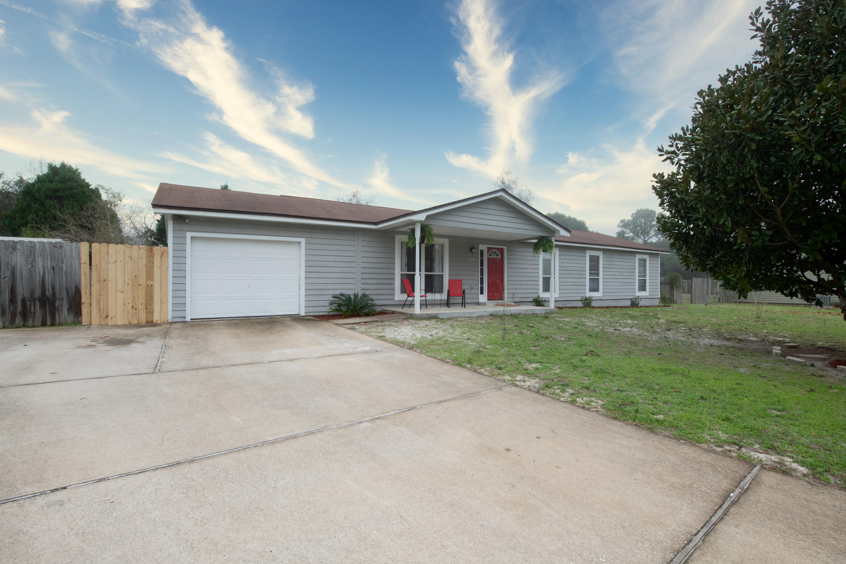 Located five minutes from Hurlburt Field! You'll notice this ranch style home has been meticulously maintained by a prideful owner as you drive up. The fresh new paint and a beautiful Magnolia tree are inviting to all guests. As you walk up to the home, you'll see a nice sitting area by the front door. Upon entry, you'll love the open floor plan, spacious living/dining areas, along with the updated granite counter top bar for guests to sit! This 4 bedroom floor plan has tons of options and space for a large family. The bedrooms are noticeably larger than the homes built in this era! The guest bathroom has been updated with new vanity, toilet, and bathtub/shower. New paint throughout the house. Carpets have been professionally cleaned. You'll love the large Master Suite, Master Bath, and Closet.  

The screened in back porch provides another area to entertain guests and you'll be cool during the hot summers, thanks to the solar screens!  * MAKE US AN OFFER! *  This one won't last long!

*Professional Photos Coming Soon!*