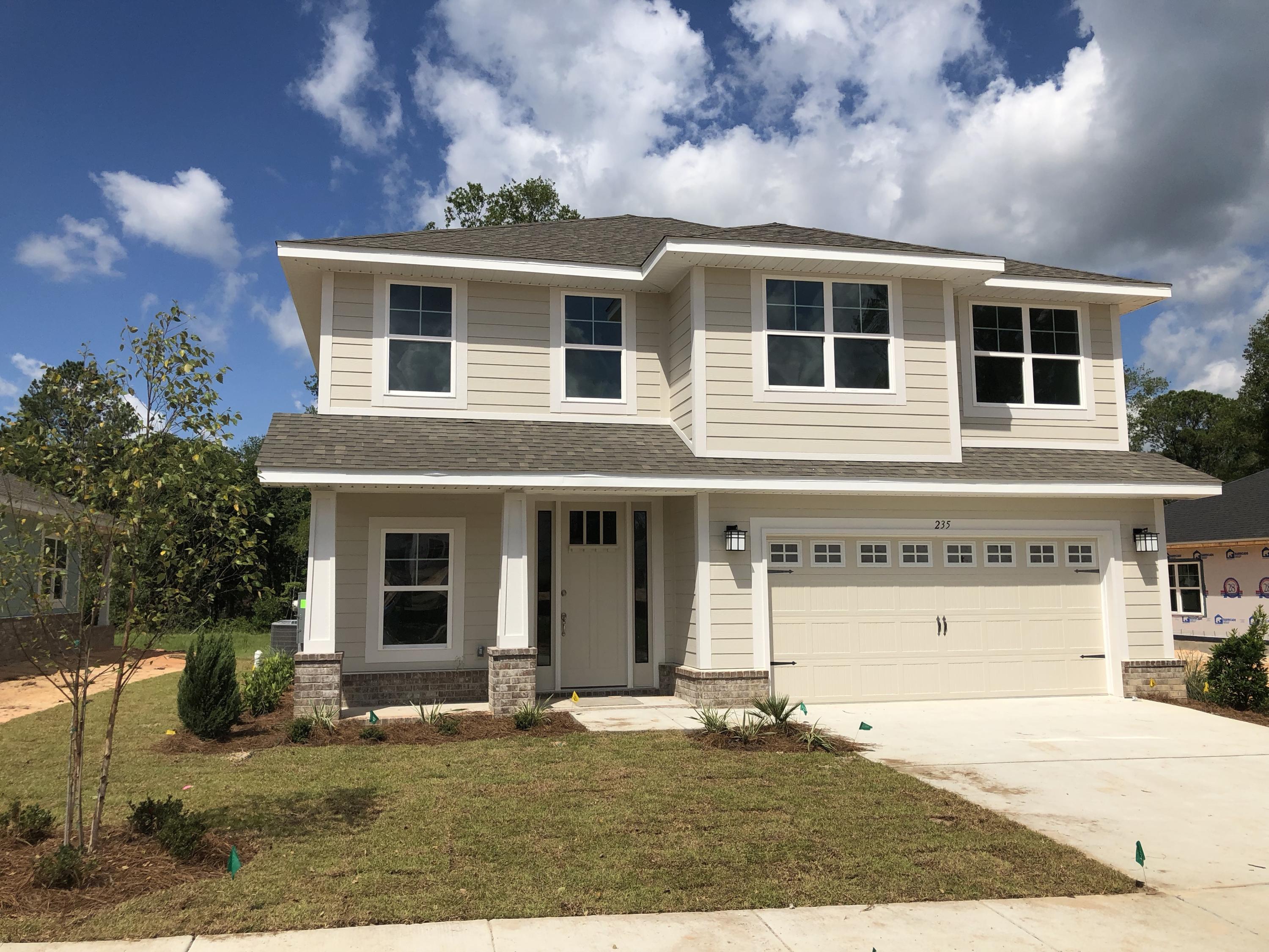 Lafayette Creek Landing is a 70 acre, gated, water access community conveniently located in Freeport, Florida. Under construction, next to the community pool - 2162 SF - 4/3 spacious Craftsman home! Perfect for a large family! Features include 9' ceilings, 8' entry doors, 2 car garage. Interior features include granite counters in kitchen and baths durable waterproof CoreTec Pro Plus vinyl plank flooring, Moen faucets, stainless slick top stove, microwave, dishwasher and more!
Clubhouse is now open and has a large community room, workout room and kitchen! The pool is now completed and open. Seller pays closing costs, except prepaids and HOA fees, with approved lender. Buyer to pay HOA new buyer fee of .0025 x Sales Price + $200 estoppel fee.