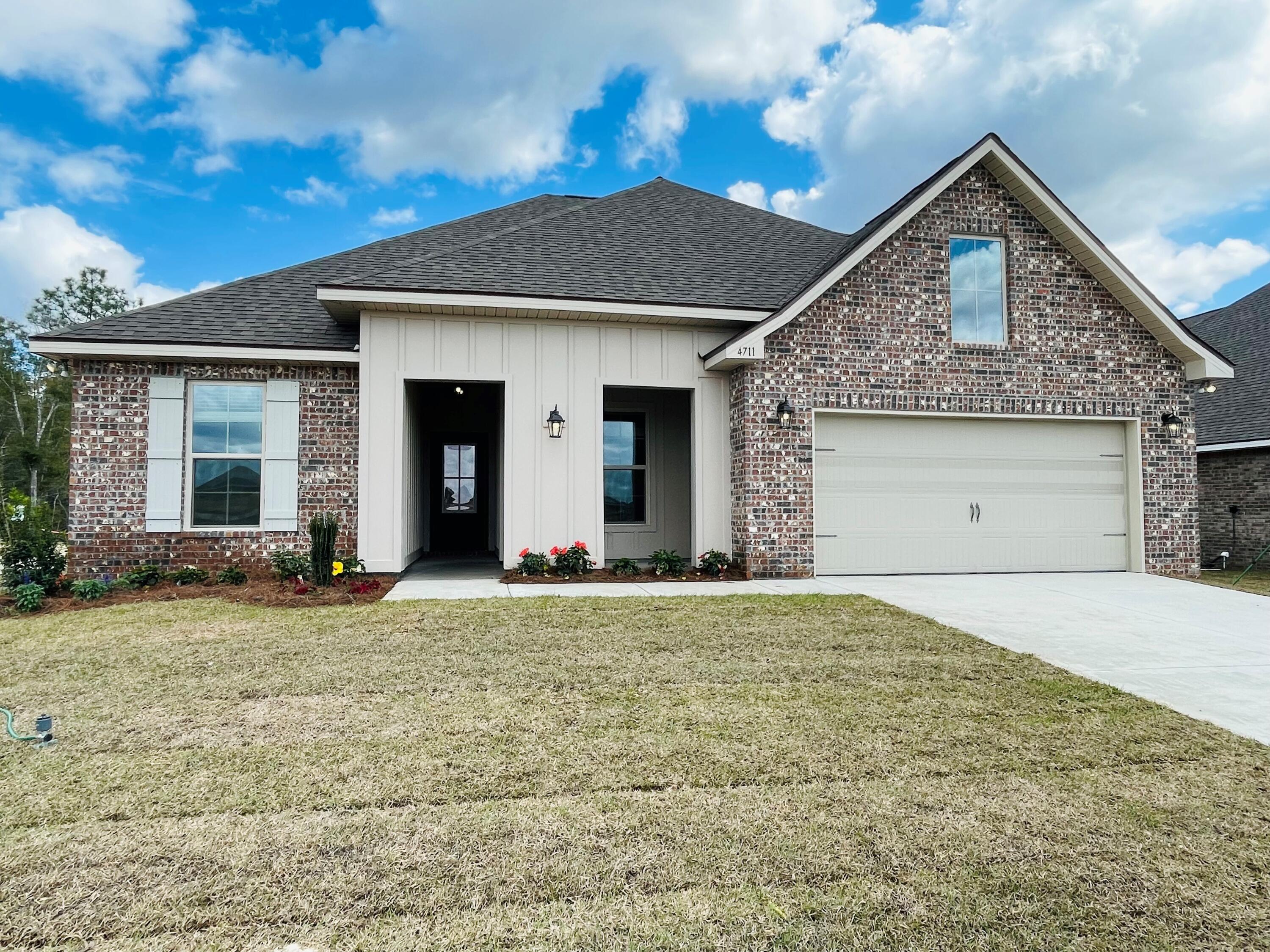 Awesome Builder Rate Incentives!  (Restrictions apply) 

The HICKORY III G in Patriot Ridge community offers a 5 bedroom, 3 full bathroom, open design. Upgrades added (list attached).
Features: double vanity, garden tub, separate shower, and walk-in closet in master suite, double vanity in all other bathrooms, den, formal dining room, covered front and rear porches, boot bench in mud room, recessed lighting, crown molding, ceiling fans in living room and master bedroom, smoke and carbon monoxide detectors, landscaping, architectural 30-year shingles, flood lights, and more!
Energy Efficient Features:  electric water heater, a kitchen appliance package with a electric range, vinyl low E MI windows, and more!