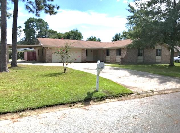 Need parking space? This is the home for you! Great 3/2 located in the heart of Niceville sits on a large corner lot and offers 2 living areas, Stone fireplace, spacious kitchen, laundry room, cover back patio and lots of parking. 2 car garage, carport & RV parking to fit your needs. Owner will consider pets on a case by case basis. Any pet must be spayed/neutered and housebroken, requires a $250 non-refundable pet fee and a $250 refundable pet deposit. NO smoking. Any person 18 years old or older must complete separate applications.
