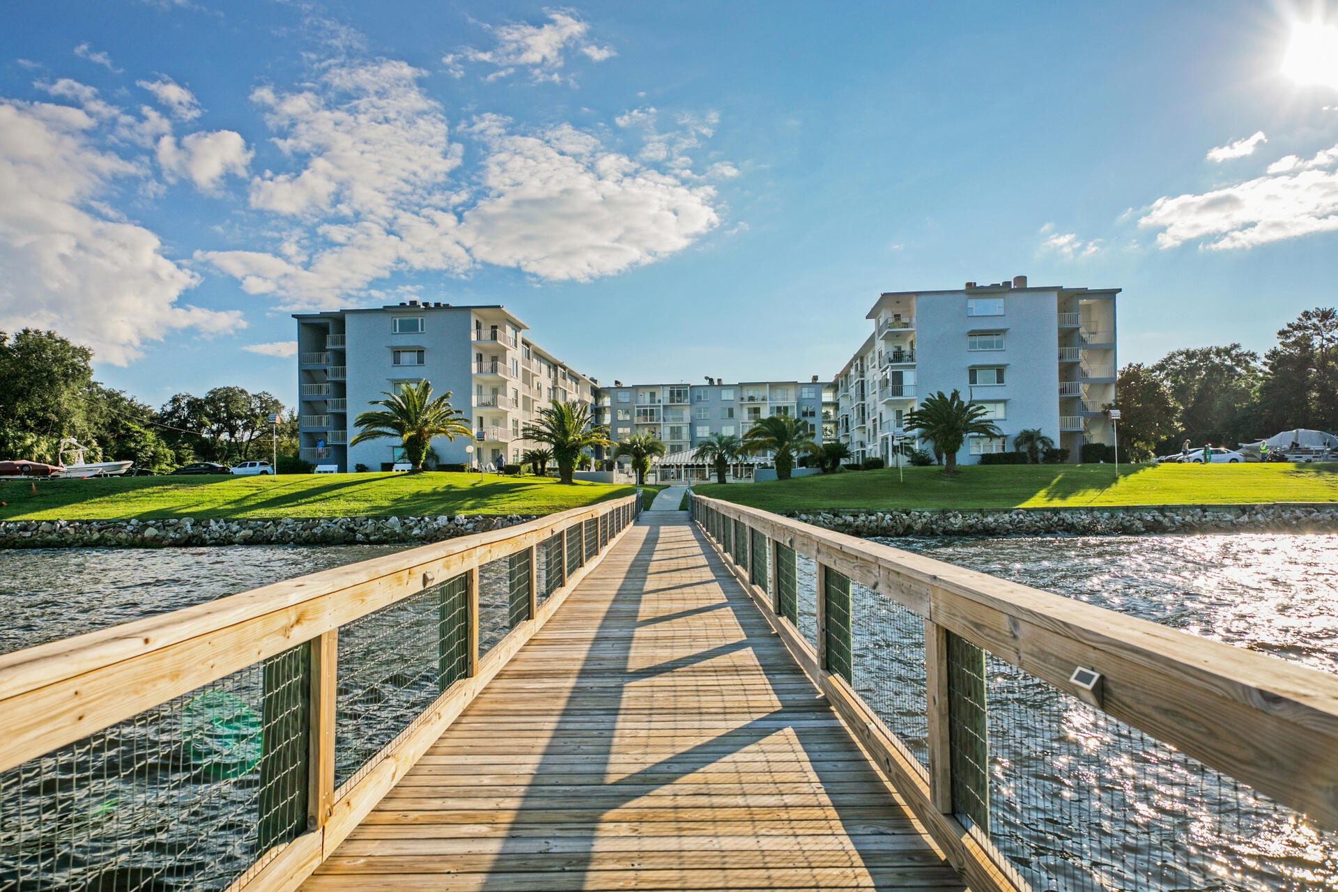 The breathtaking view of the bay is amazing.   This unit is perfect for your primary or secondary home.  The unit has been update with all the latest  styles design for a chic finish.  This one bedroom one bathroom, has a great bonus area big enough for a twin bed.  You can sit out on the pier to watch the sunset.  This is unit is gorgeous and so is the property.   The building has just been painted and new landscaping throughout.  Enjoy one of Destin's larger pool while watching the dolphins swim. by.   The Club house has a kitchen, restrooms, pool table and dart board.   New AC  in 2017
No Short Term Rentals, No Pets, Buyer to verify all pertinent information and details.