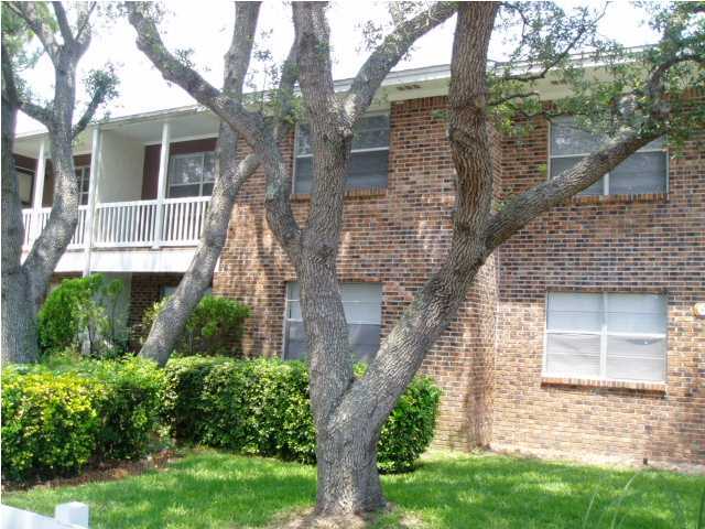 Split bedroom floor plant in a 2nd floor unit and quiet rear location. Spacious rooms throughout and peaceful, private, covered balcony. Laundry facility and pool at the complex. Sorry no pets allowed.