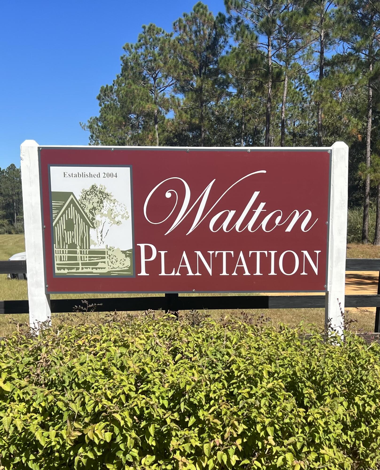 WALTON PLANTATION - Land
