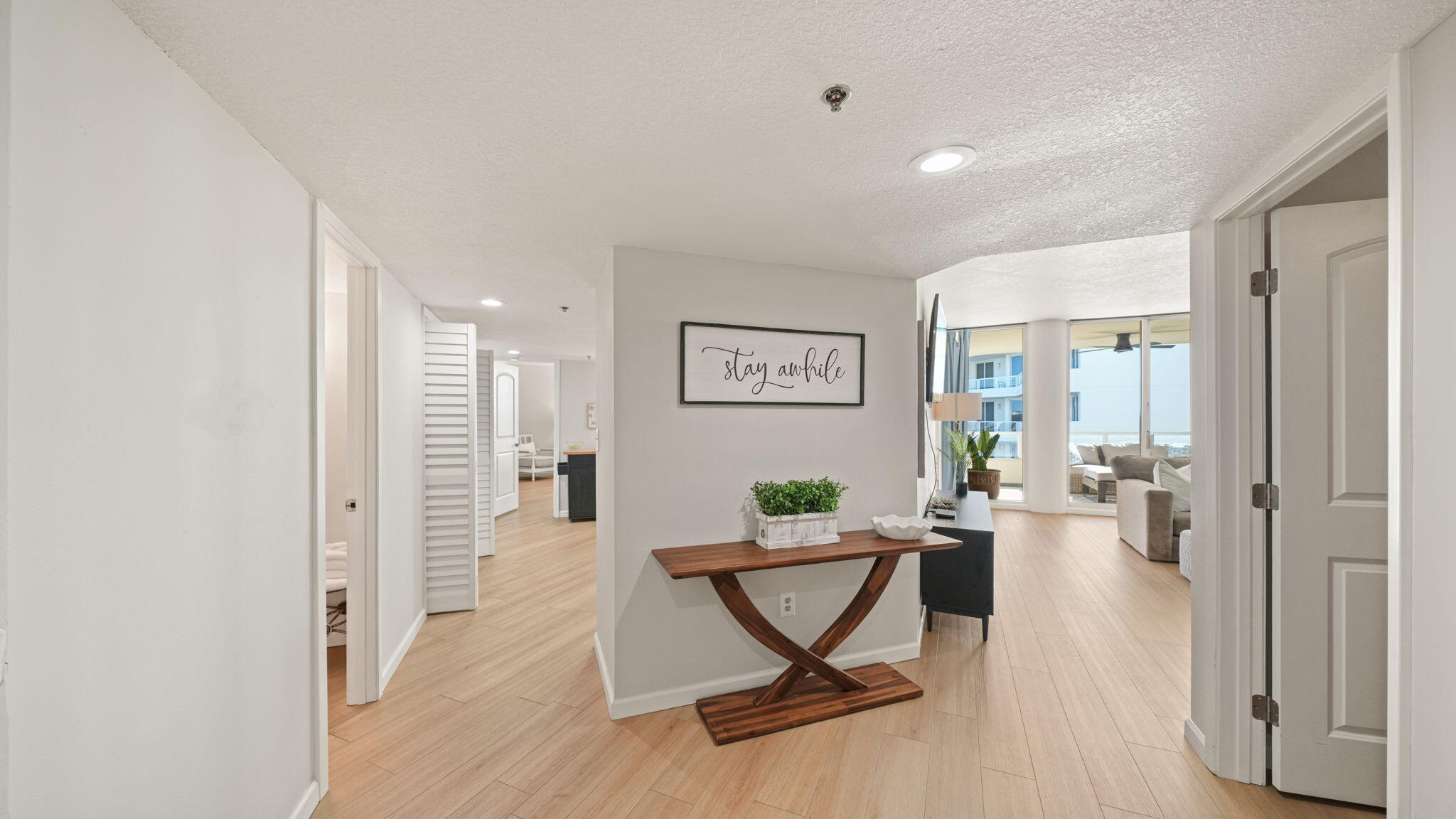 SELLER OFFERING $21,000 IN BUYER CONCESSIONS! Use it toward closing costs, financing fees, or a rate buydown to lock in a 6% interest rate. Make this condo yours for less than you thought possible. Don't let today's rates hold you back; the seller has already done something about it. This exquisite 3-bedroom, 2-bath waterfront condo is perfectly situated along Destin Harbor and East Pass, offering panoramic water views from multiple private balconies. Wake up to breathtaking sunrises with your morning coffee and end each day with vibrant sunsets painting the sky. The open-concept living area is bathed in natural light, seamlessly blending indoor comfort with outdoor beauty, ideal for entertaining or simply relaxing in style.  The elegant master suite serves as a private sanctuary, complete with its own balcony where the gentle sounds of the waves and endless views create a true coastal escape. Experience the lifestyle firsthand, call to schedule your private showing now! 

The result is a flexible layout ideal for hosting family, accommodating guests, or maximizing rental potential when desired.

From the moment you enter, the water commands your attention.

The living and dining areas open seamlessly to a spacious balcony overlooking East Pass, where boat traffic, emerald waters, and coastal sunsets create a constantly evolving backdrop. Natural light fills the interior, enhanced by updated finishes and a neutral coastal palette that feels refined, clean, and move-in ready.

The kitchen has been updated to complement the modern aesthetic while remaining highly functional for entertaining. Whether preparing a casual brunch after a morning on the water or hosting an evening gathering, the layout supports effortless flow between cooking, dining, and relaxing.

The primary suite offers a retreat within the retreat.

With its own private balcony and water views, the primary bedroom delivers a peaceful start and finish to each day. Imagine opening the doors to coastal breezes and the sound of water just beyond your line of sight. The ensuite bath has been refreshed to reflect the home's updated character, creating a comfortable and private space to unwind.

The additional bedrooms provide flexibility rarely found at this price point within the building. Whether configured for guests, home office use, or additional sleeping capacity, the expanded layout increases both lifestyle functionality and income potential.

And in a building where many units remain dated, this one stands out.

East Pass Towers is known for its boutique scale, low density, and prime Holiday Isle positioning, directly across from the Gulf and steps from boating access. Residents enjoy proximity to the Destin Harbor, waterfront dining, charter fishing, paddleboarding, and beach access, all while maintaining a quieter residential feel compared to larger resort-style complexes.

The HOA offers owners a lock-and-leave lifestyle that appeals strongly to second-home buyers.

For those considering rental income, the expanded sleeping capacity creates a strategic advantage over traditional two-bedroom layouts. Three functional sleeping spaces can significantly enhance booking flexibility and nightly rate potential, particularly during peak Gulf Coast seasons.

Beyond the walls of the residence, Holiday Isle remains one of Destin's most desirable waterfront enclaves. Positioned between the Gulf of Mexico and the harbor, it offers a rare dual-water experience that continues to attract buyers seeking both recreation and long-term value.

Boating enthusiasts appreciate the direct proximity to East Pass and the Gulf beyond. Beachgoers enjoy nearby white sand access. Food lovers are minutes from harbor-front dining and entertainment. Yet when you return home, the setting feels private and removed.

At $744,000, this residence is strategically positioned within the building, offering updated condition, expanded functionality, and compelling water views without reaching the higher price thresholds of some original three-bedroom stacks.

In a market where buyers are increasingly selective, properties that are both turnkey and uniquely functional stand apart.

This is not simply a condo.

It is:
 A coastal escape without renovation stress
 A lock-and-leave second home
 A flexible layout for hosting
 A potential income-producing asset
A water-view lifestyle at a compelling entry point into East Pass Towers

The opportunity here lies in differentiation.

Where others may offer standard layouts, this residence offers adaptability.

Where others may require updates, this one is ready now.

Where others compete strictly on square footage, this home competes on experience.

And experience is what drives purchasing decisions in waterfront real estate.

If you have been searching for a Holiday Isle property that balances water views, interior updates, expanded sleeping capacity, and strategic pricing, this residence deserves your attention.

Private showings available by appointment. Make an appointment today.