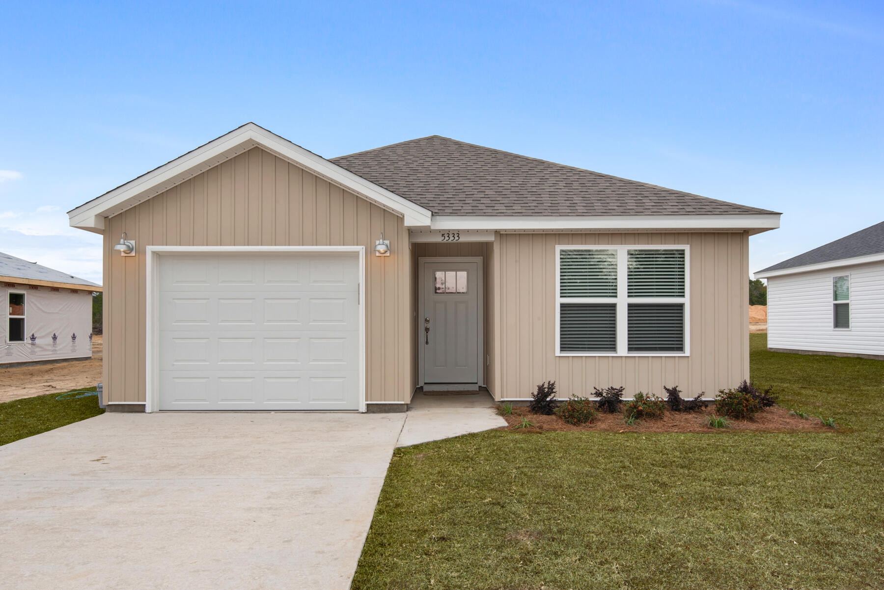 Closing cost assistance up to $6,630k!! Welcome to the desirable Holley Grove Subdivision, where modern comfort meets suburban charm! This soon-to-be-completed gem offers 2 bedrooms, 2 bathrooms, and a host of luxurious features. Anticipated to be ready by the end of May to the beginning of June, this home promises to be a haven of relaxation and style. From the moment you step inside, you'll be greeted by the sleek elegance of luxury vinyl plank (LVP) flooring, seamlessly flowing throughout the entire home. The heart of the home is the stunning kitchen, adorned with granite or quartz countertops and complemented by a beautiful tile backsplash. Picture yourself preparing meals with ease on the spacious island, with the added convenience of an under-mount sink and stainless steel appliances. The open floor plan creates a welcoming atmosphere, perfect for entertaining guests or simply enjoying day-to-day living. Natural light floods the space, highlighting every detail of this thoughtfully designed home. Rest easy knowing that blinds come standard, offering privacy and style with a simple touch. The garage isn't forgotten either, with epoxy floors adding durability and a touch of sophistication. Residents of Holley Grove enjoy the perks of fiber internet throughout the neighborhood, ensuring lightning-fast connectivity for work or leisure. Plus, with no HOA fees, you have the freedom to customize your living experience to suit your preferences. Don't miss your chance to make this stunning home yours and experience the best of modern living in the heart of Holley Grove! Seller to contribute $3k towards buyers closing cost, lender credit of $2k and Homes for Heroes credit (Qualifying Heroes are Military, Law Enforcement, Medical Professionals, Fire Fighters and Teachers) $1626.75. Assistance not to exceed $6,630K